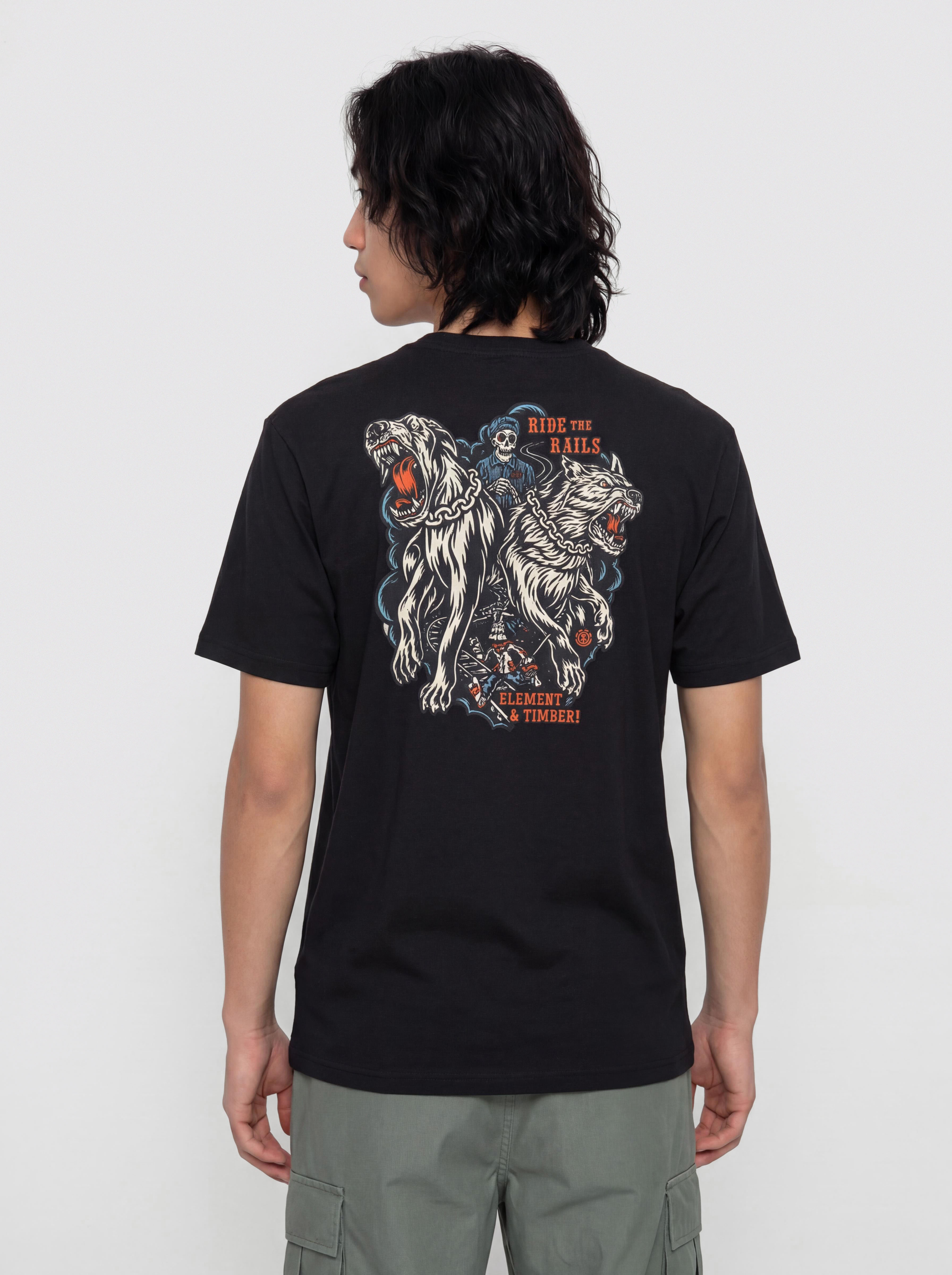 T-shirt Element Timber Guard Dogs (off black)
