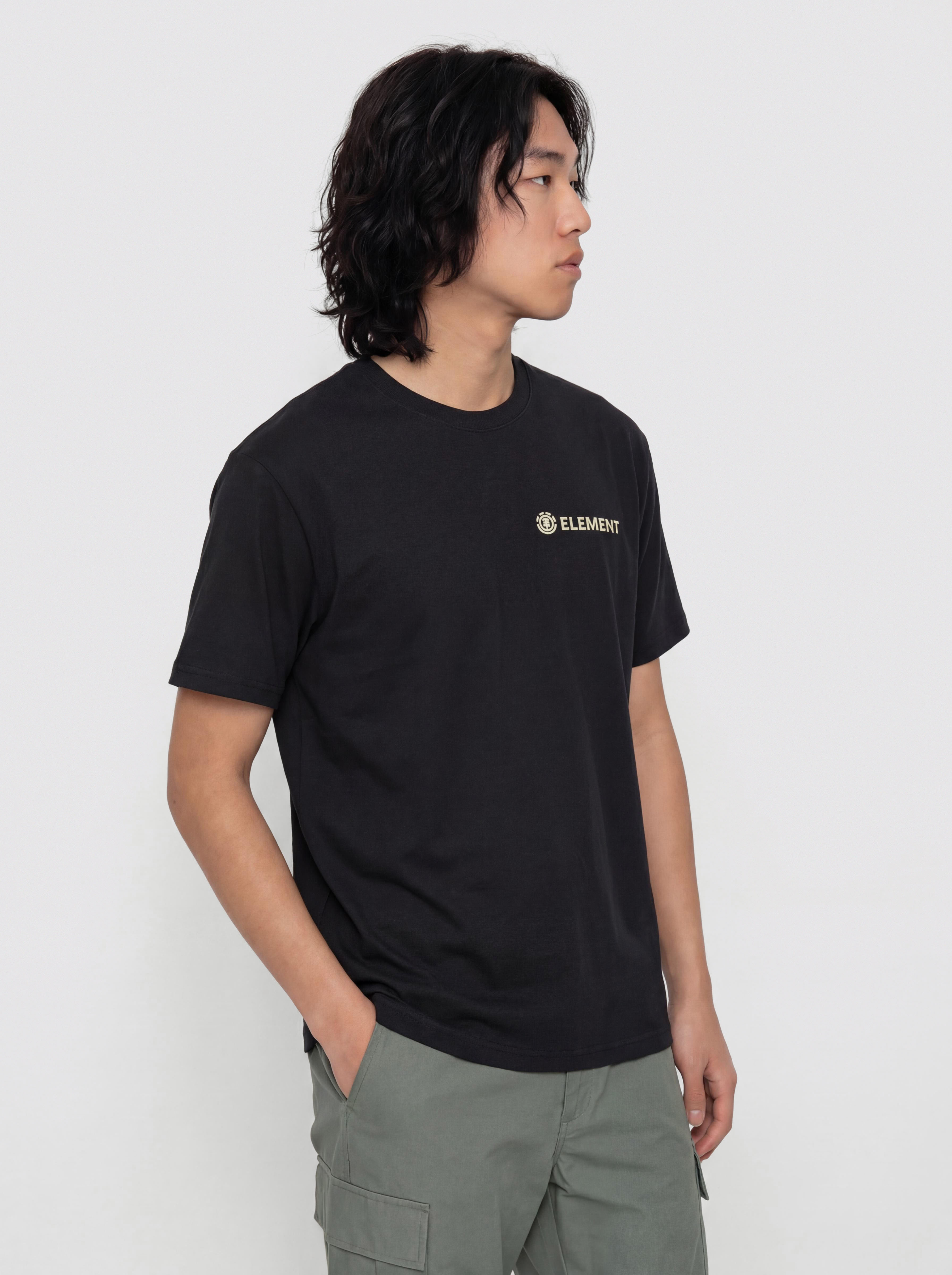T-shirt Element Open Hills (off black)