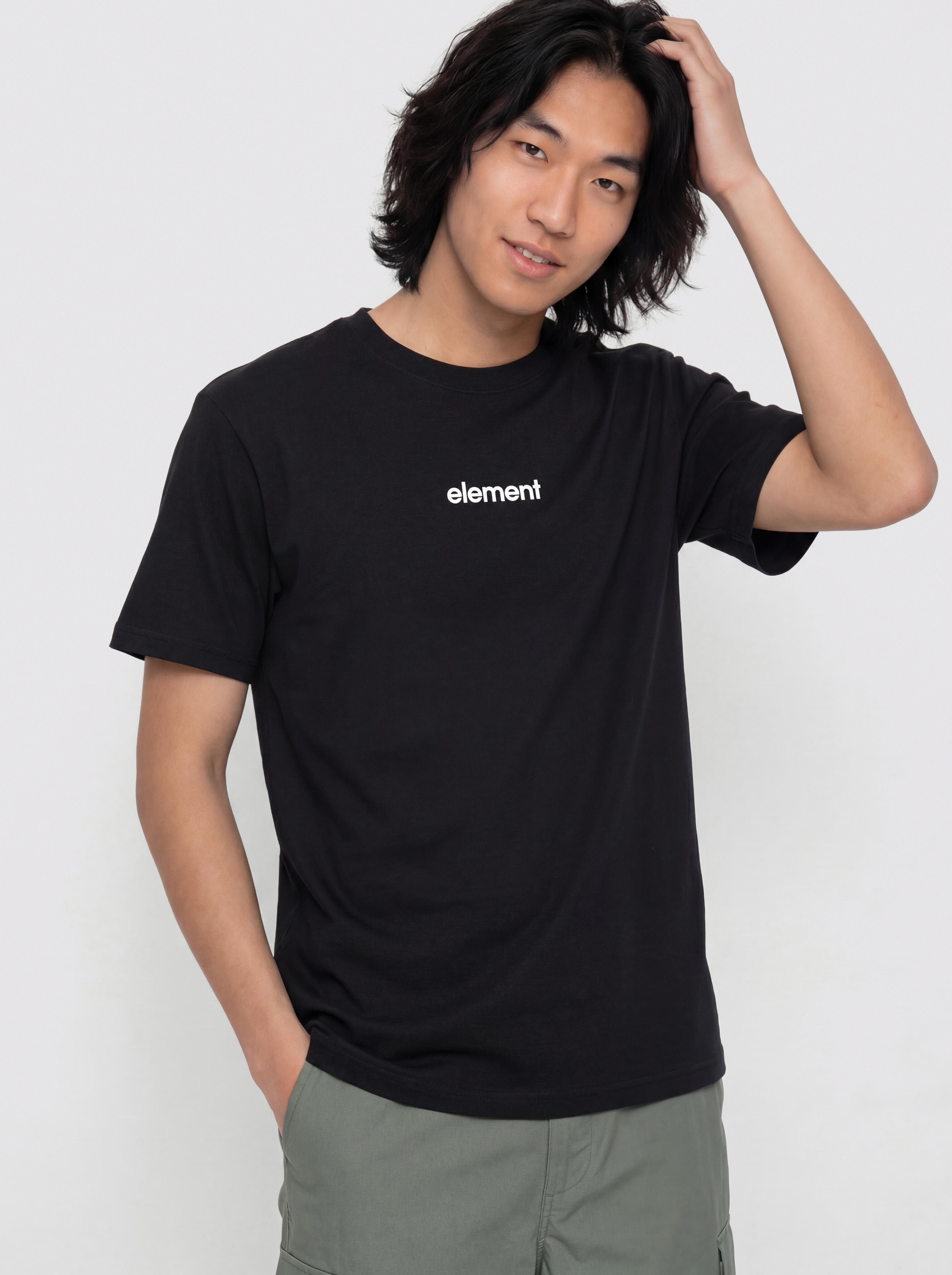 T-shirt Element Lowcase Bp (off black)