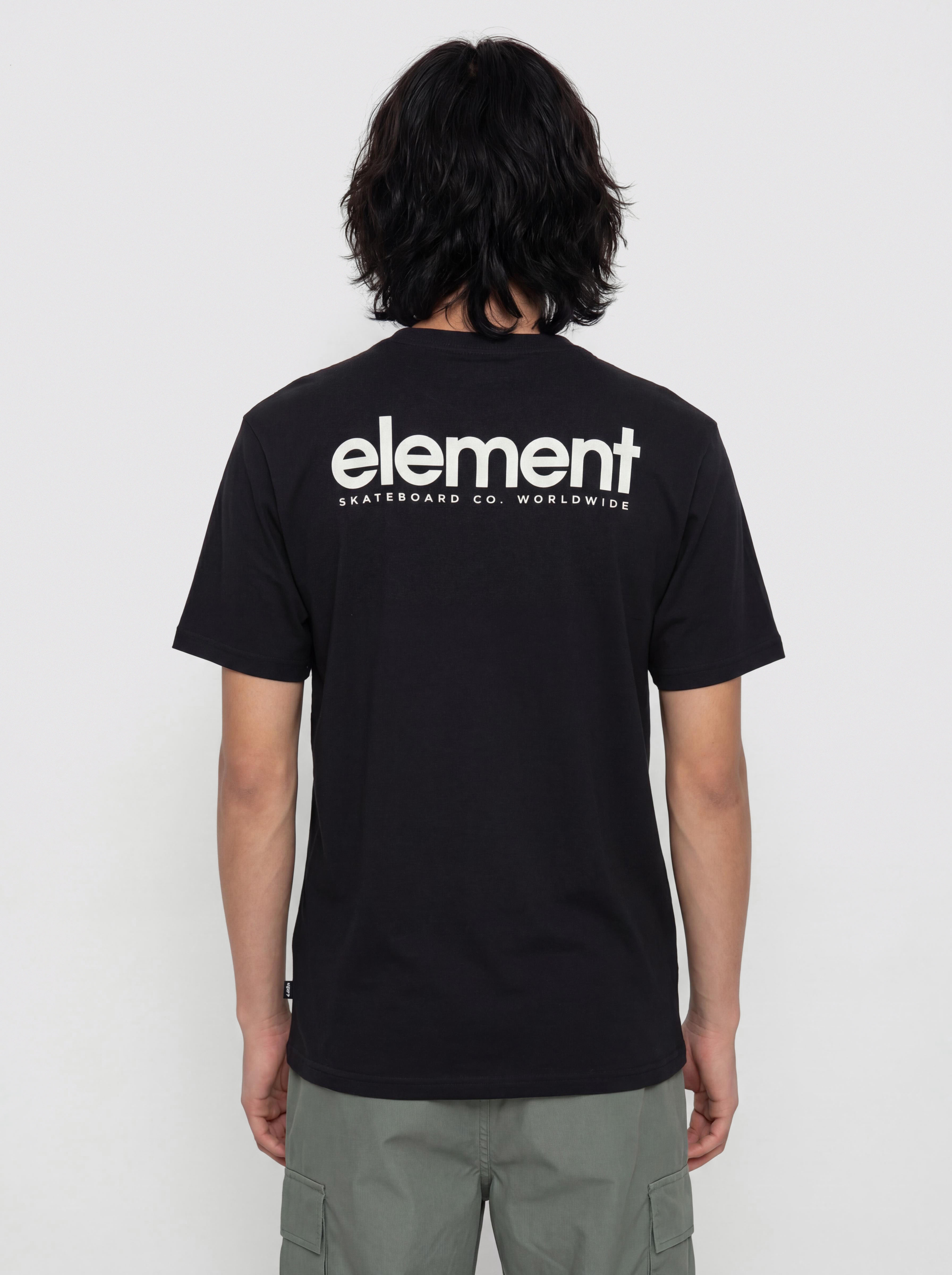 T-shirt Element Lowcase Bp (off black)