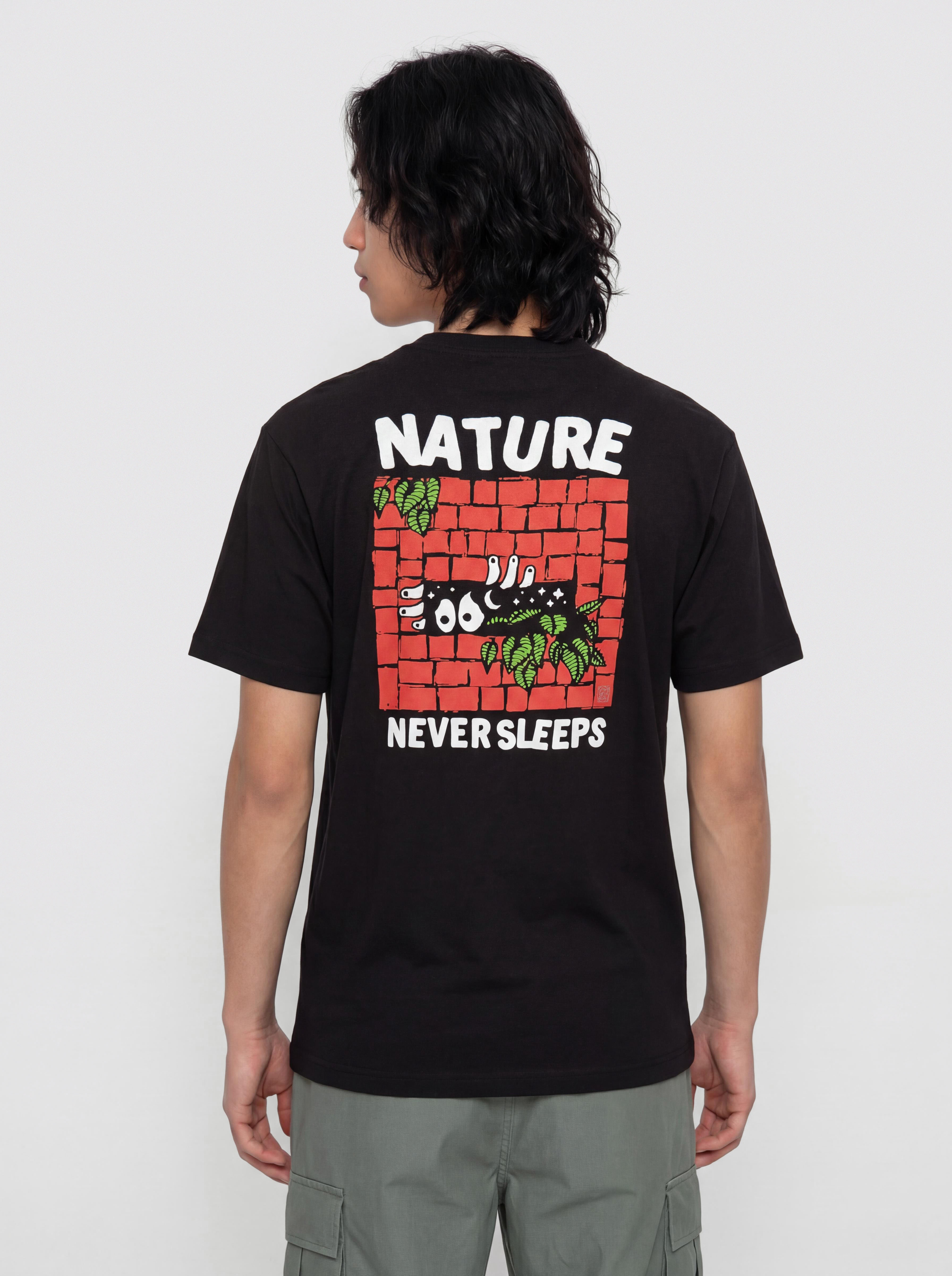 T-shirt Element Never (flint black)