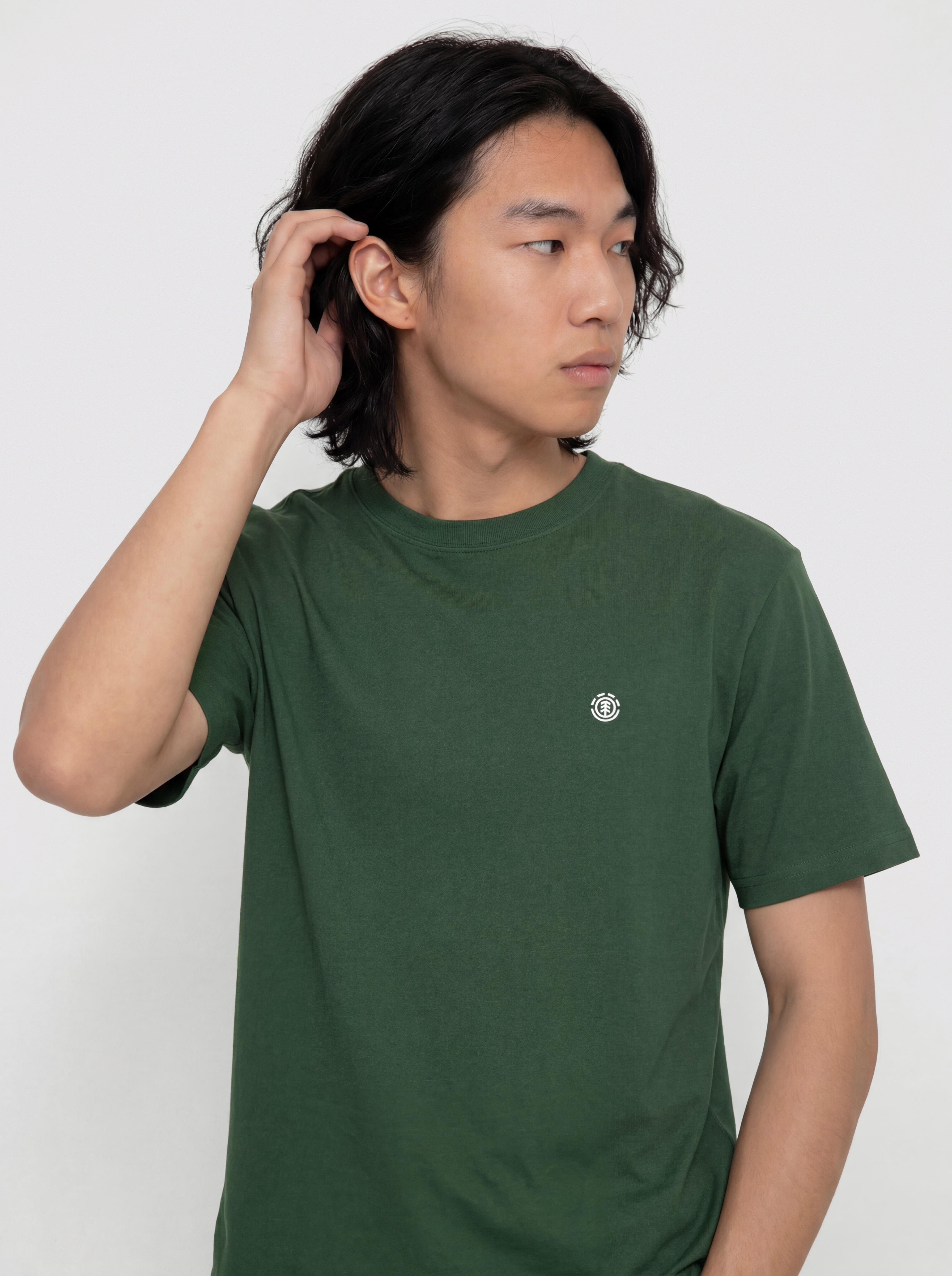 T-shirt Element Icon Embroidery (dark green)