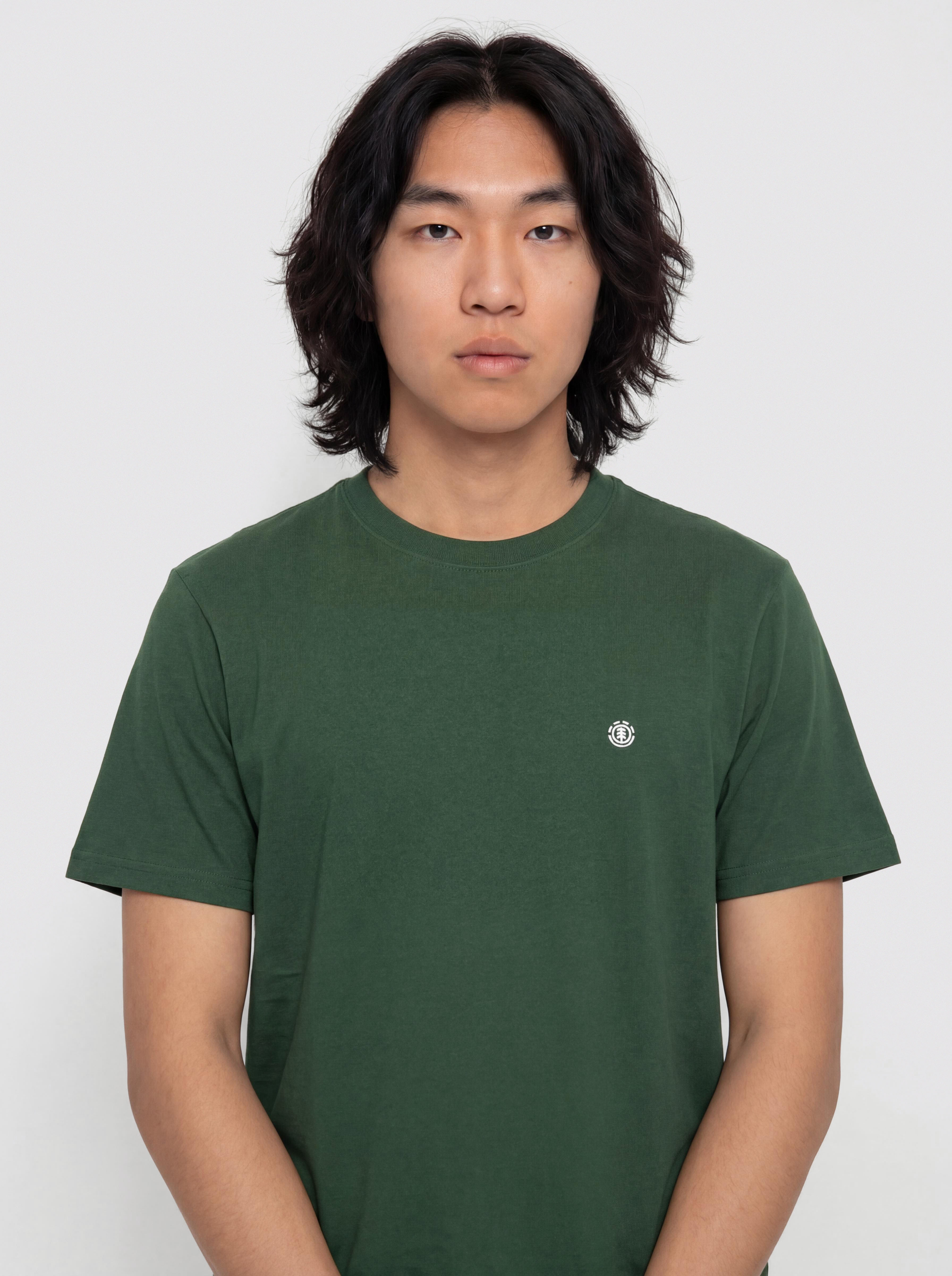 T-shirt Element Icon Embroidery (dark green)