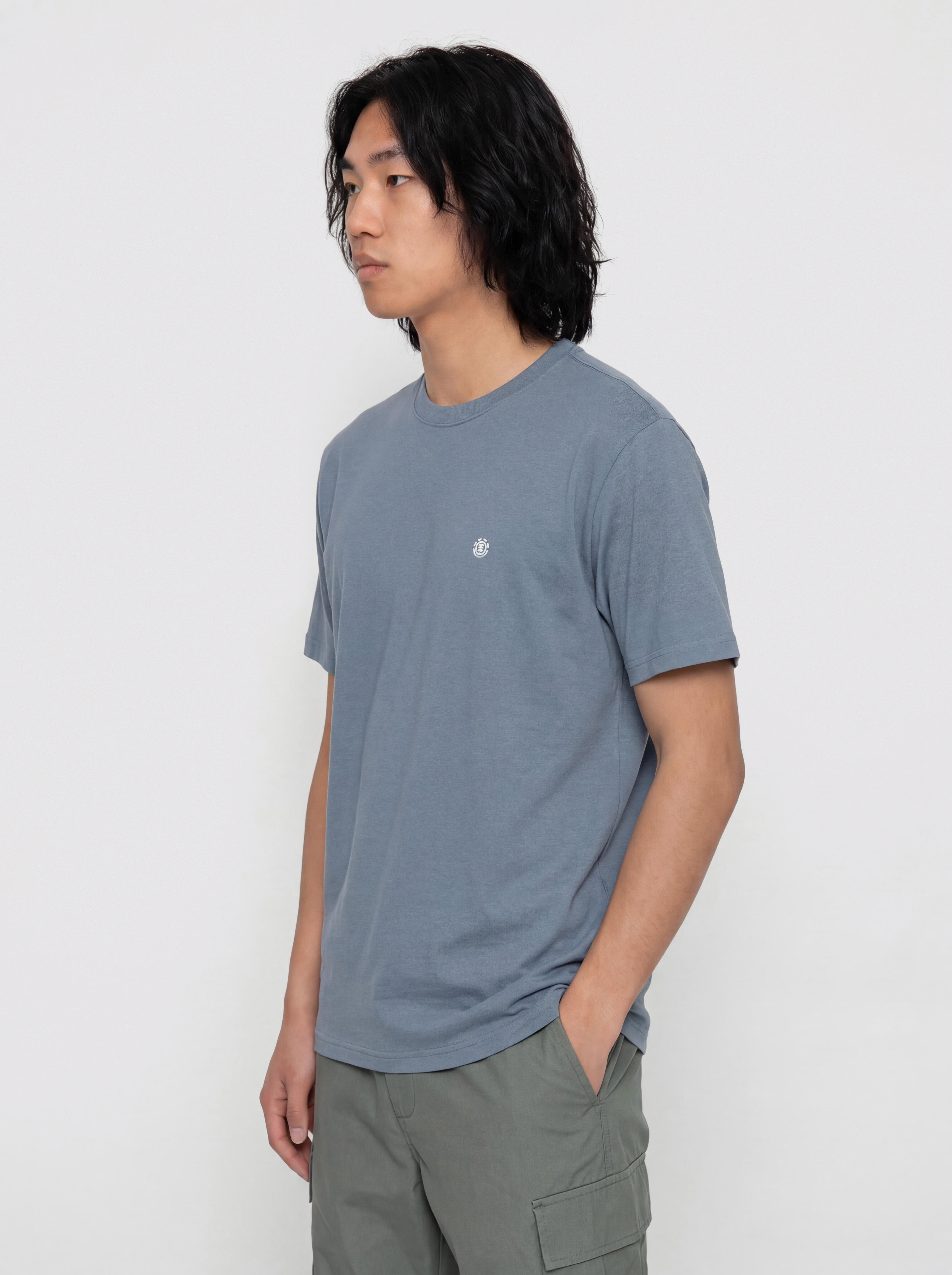 T-shirt Element Icon Embroidery (blue mirage)