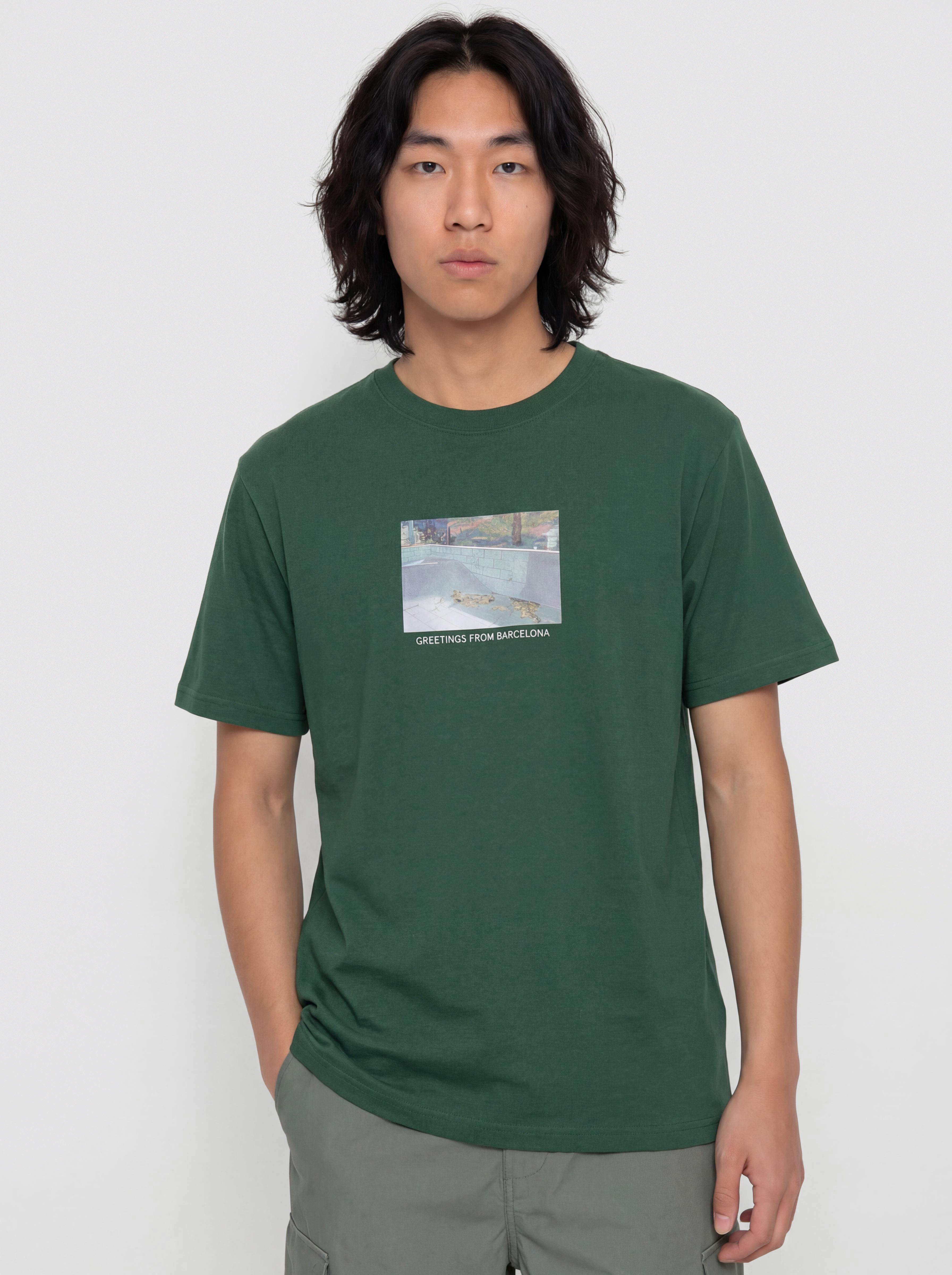 T-shirt Element Barcelona (trekking green)