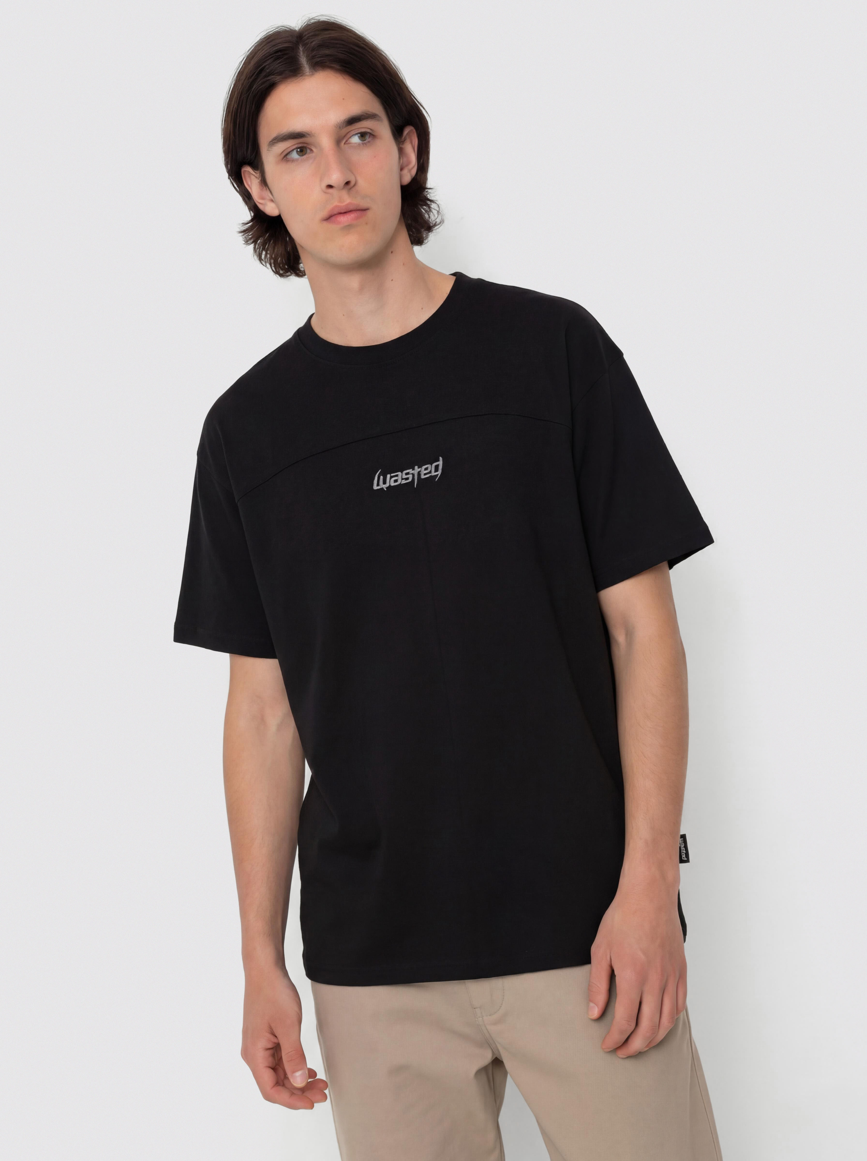 T-shirt Wasted Paris Switchblade Boxy (black)