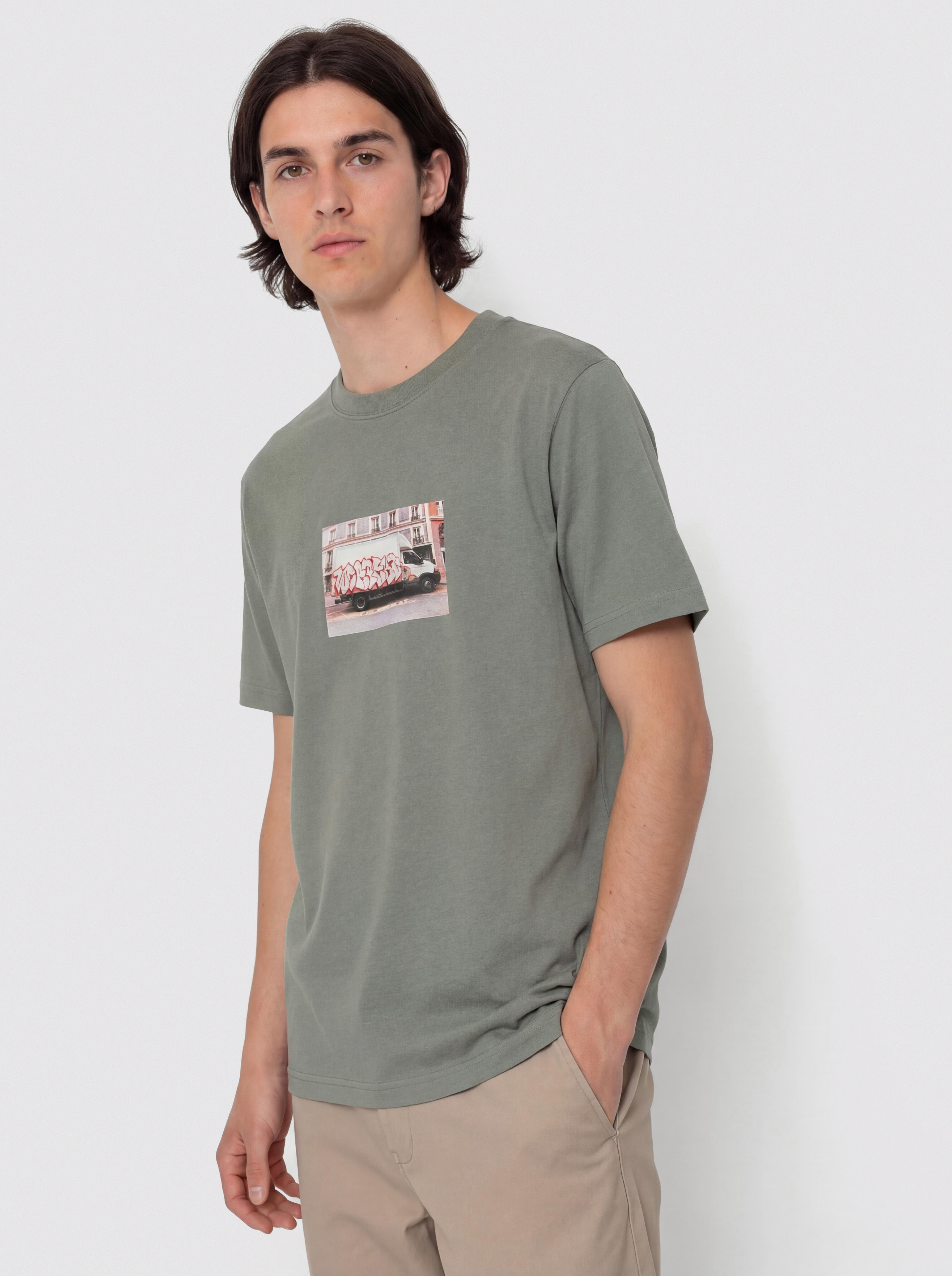 T-shirt Wasted Paris Dumper (loden green)