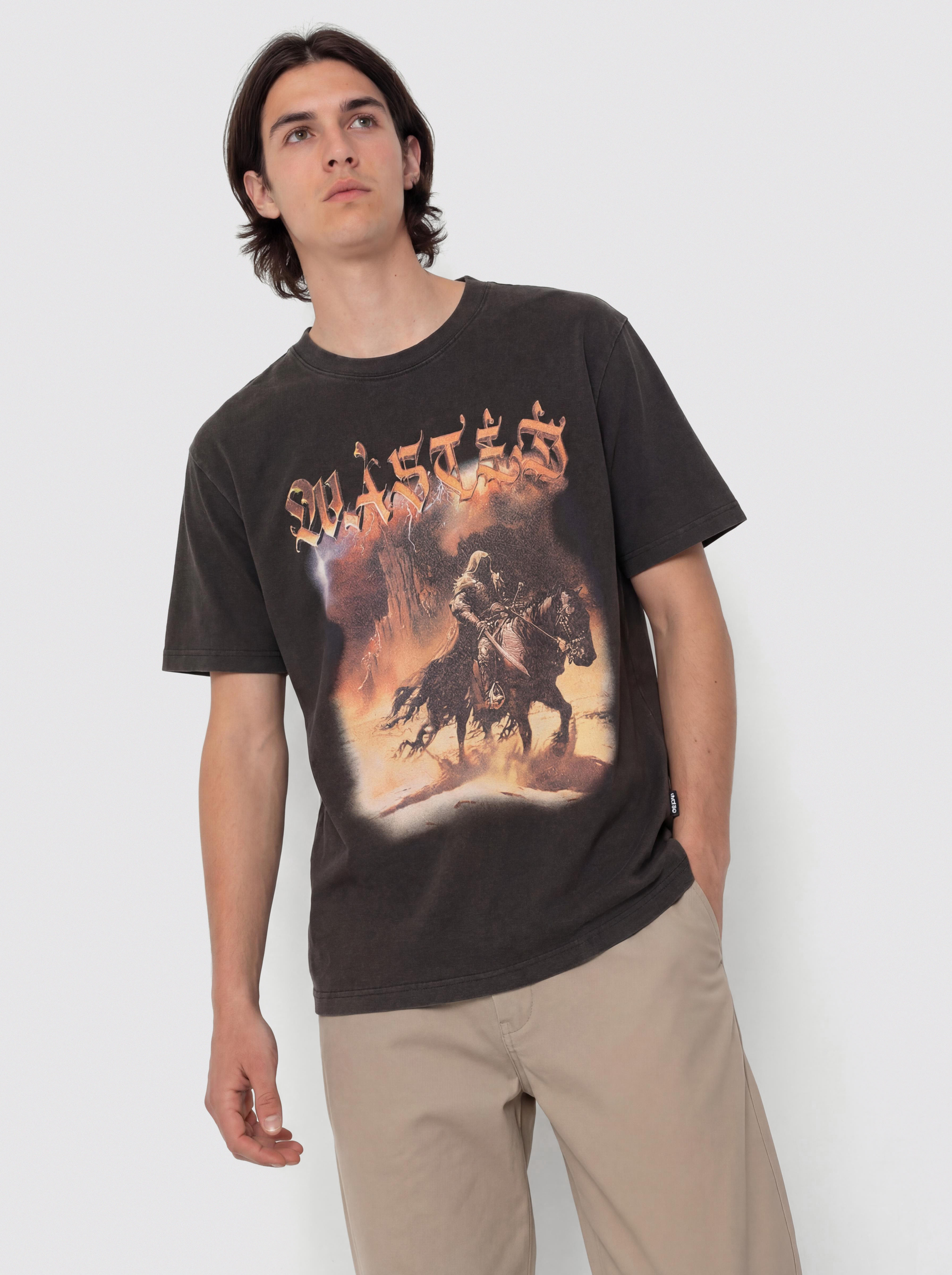 T-shirt Wasted Paris Mirage (faded black)