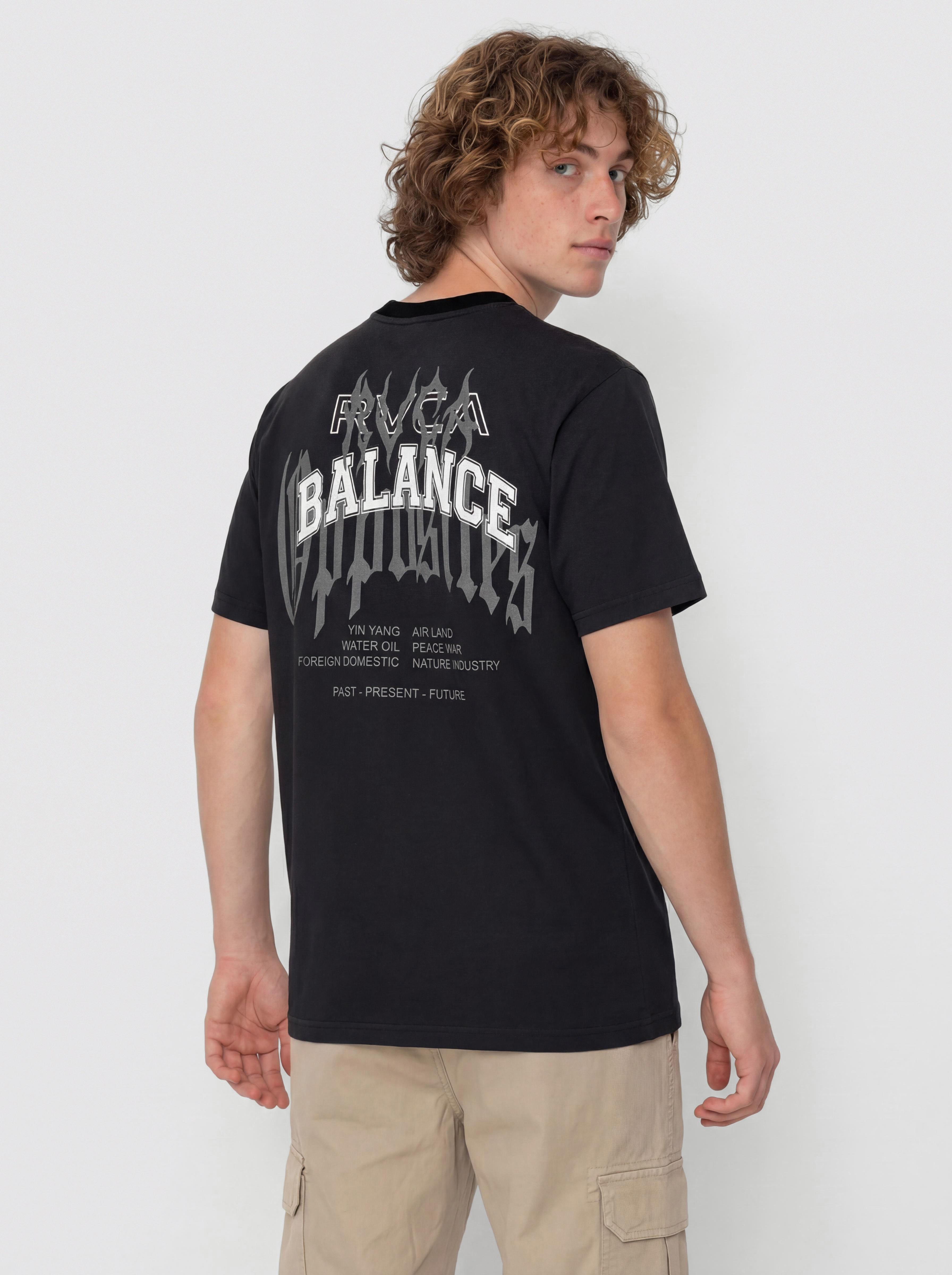 T-shirt RVCA Metalurgy (black)