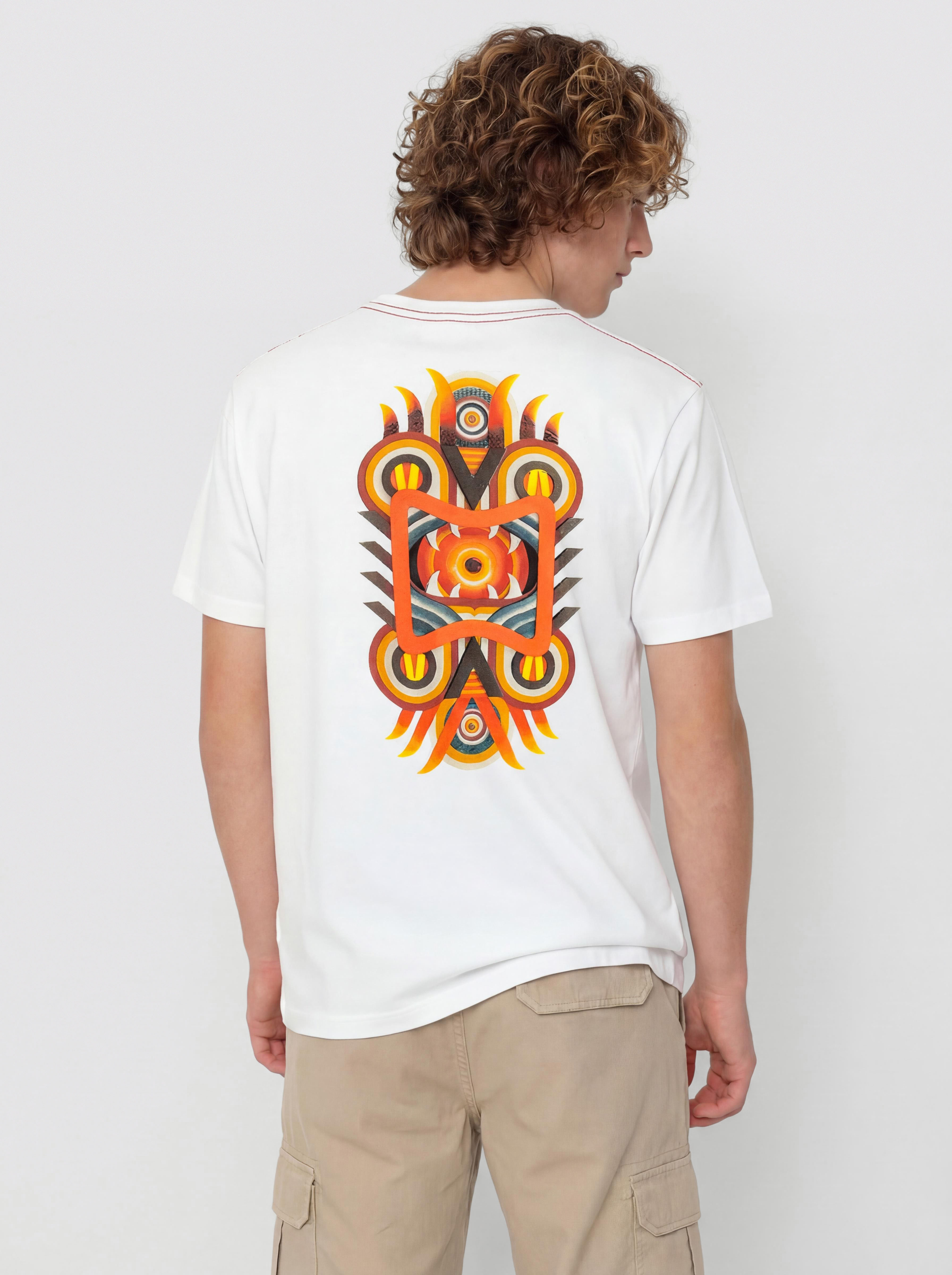 T-shirt RVCA Redondo Mask (antique white)