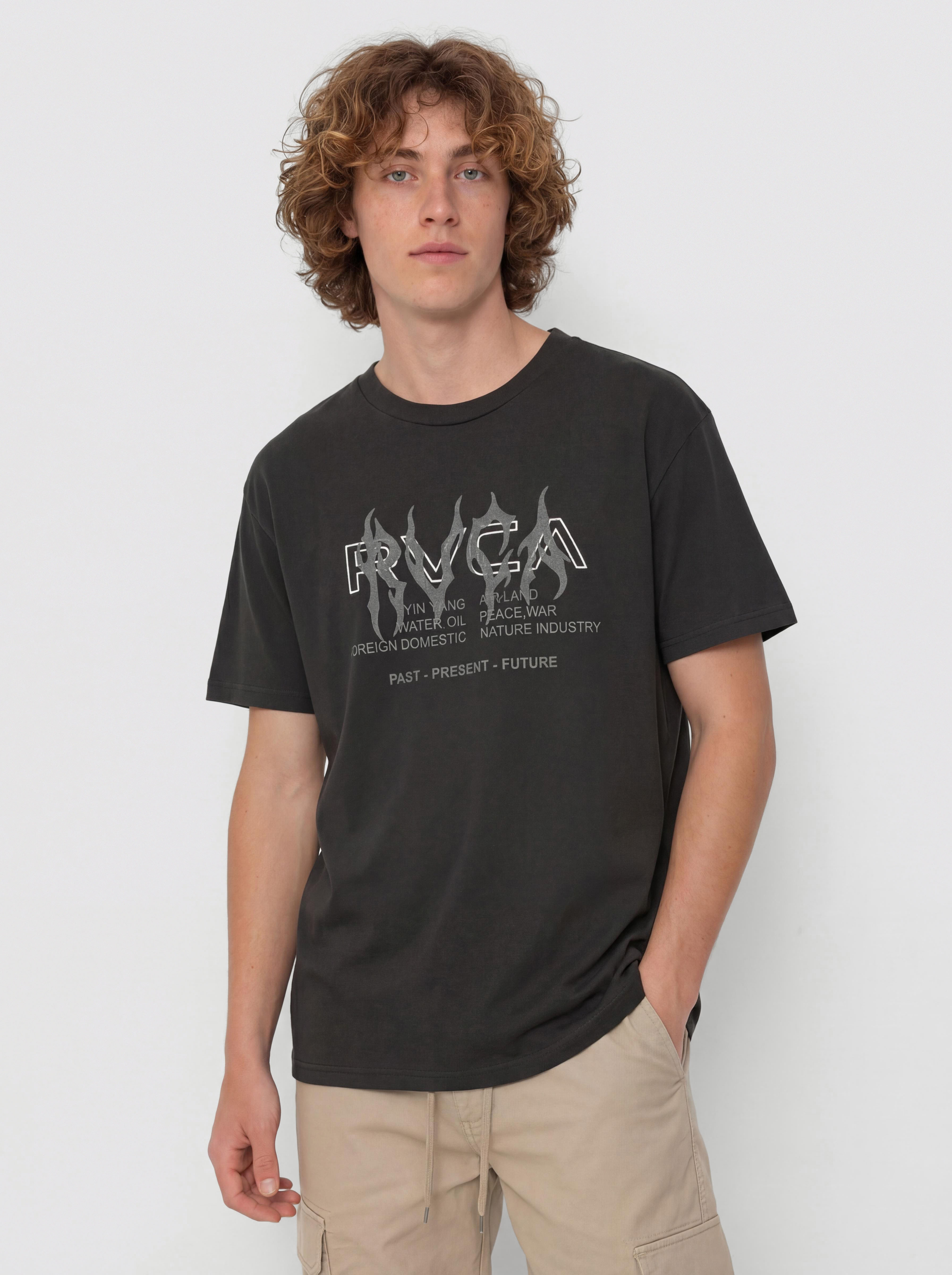 T-shirt RVCA Metalurgy (black)