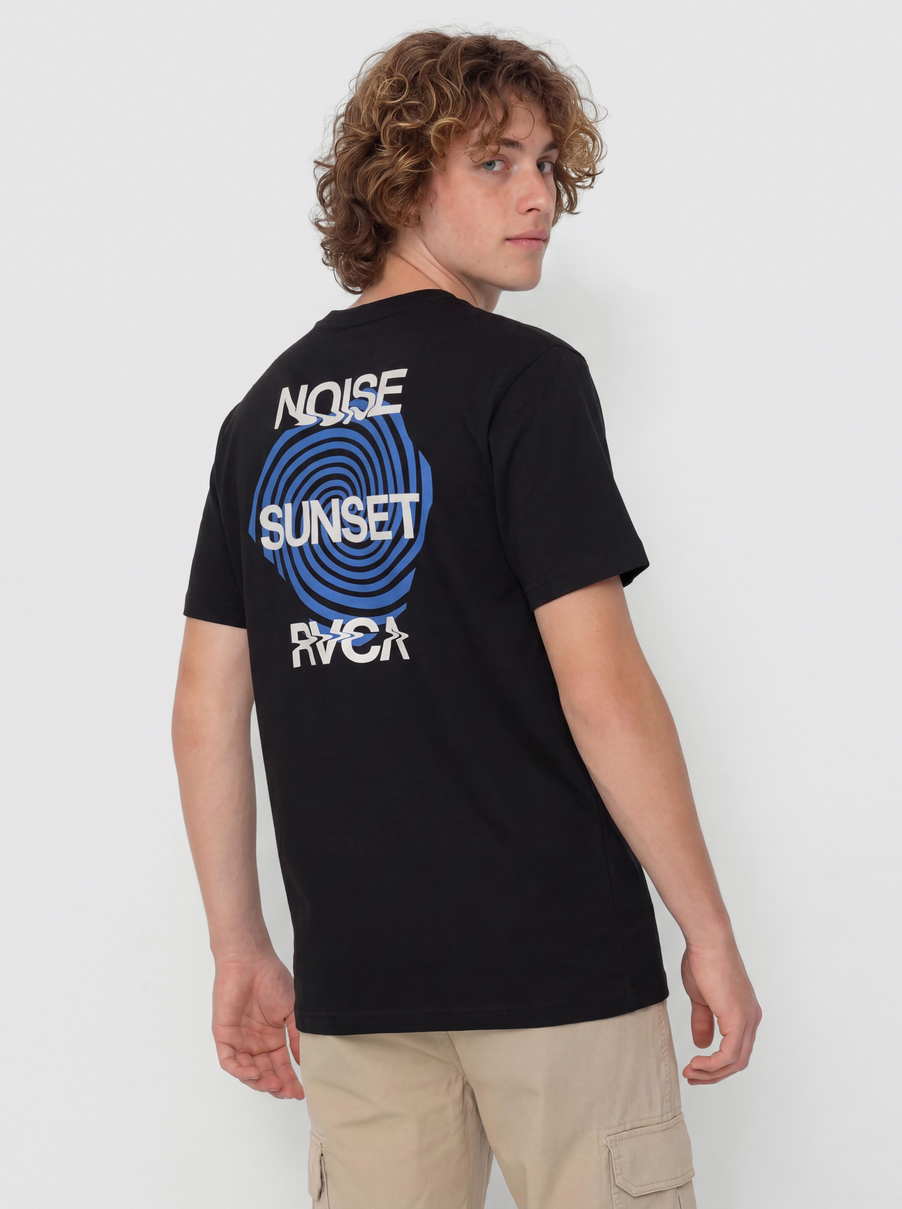T-shirt RVCA Noise Sunset (rvca black)
