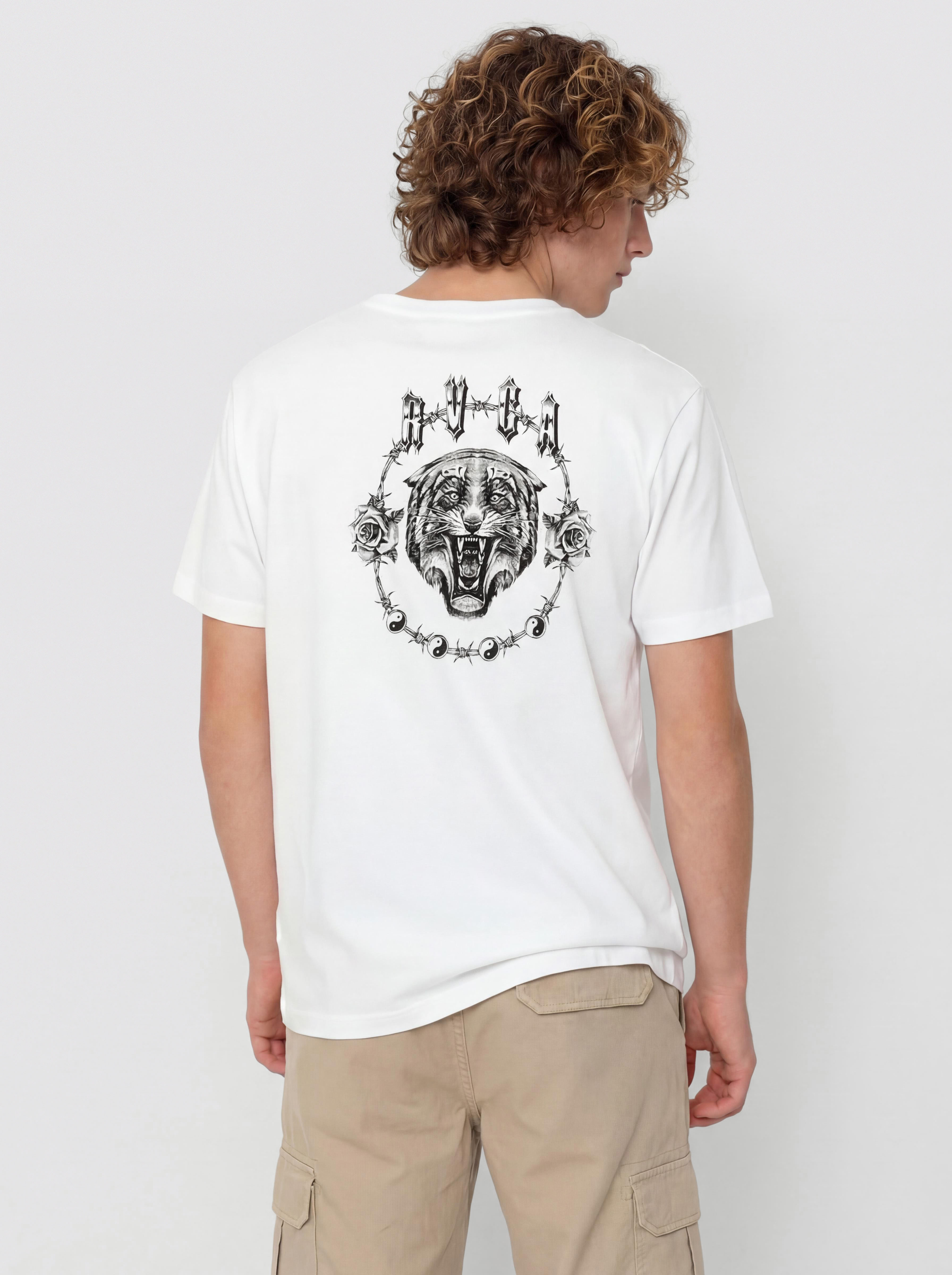 T-shirt RVCA Double Trouble (white)