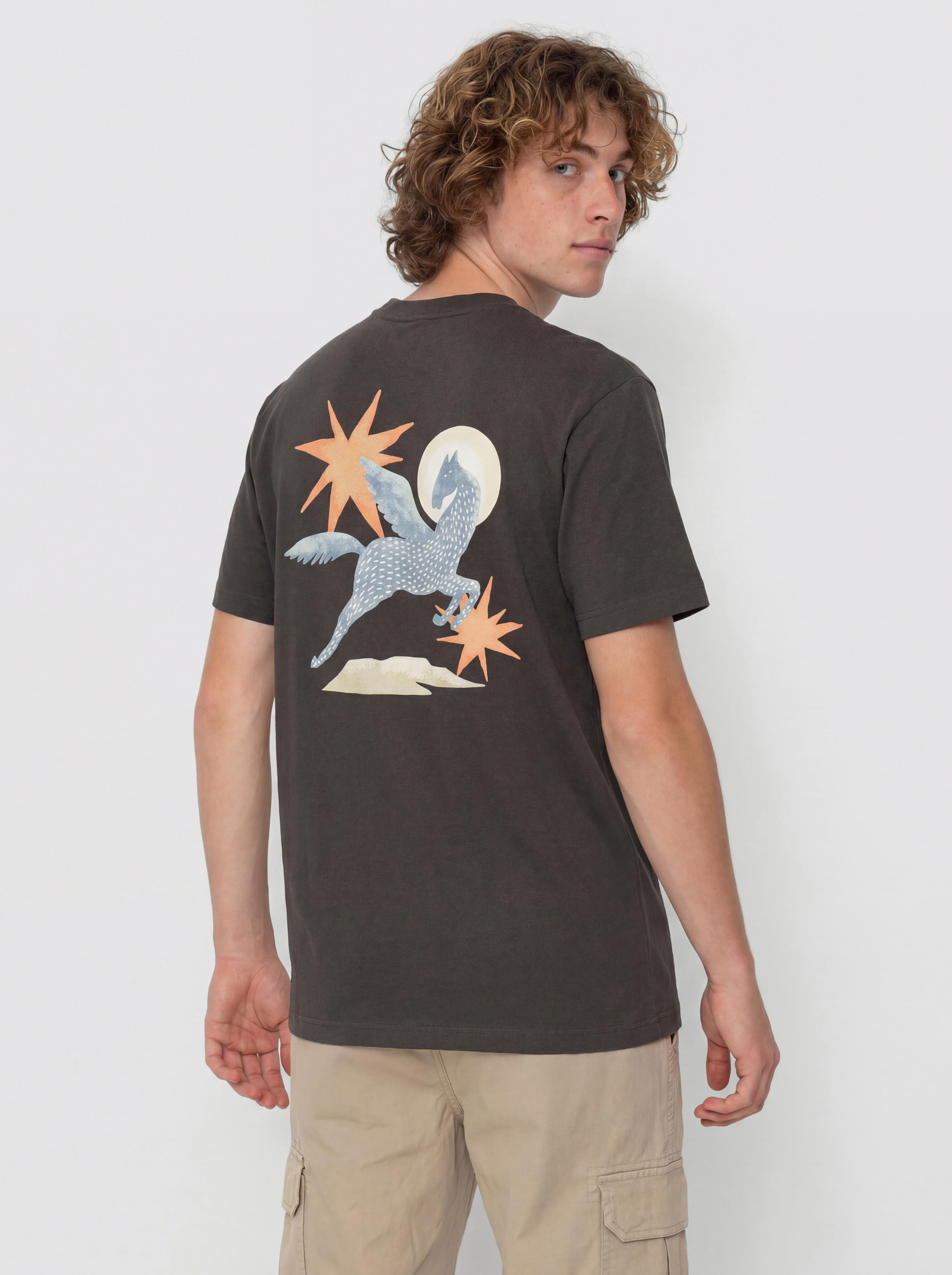 T-shirt RVCA Pegasus (pirate black)