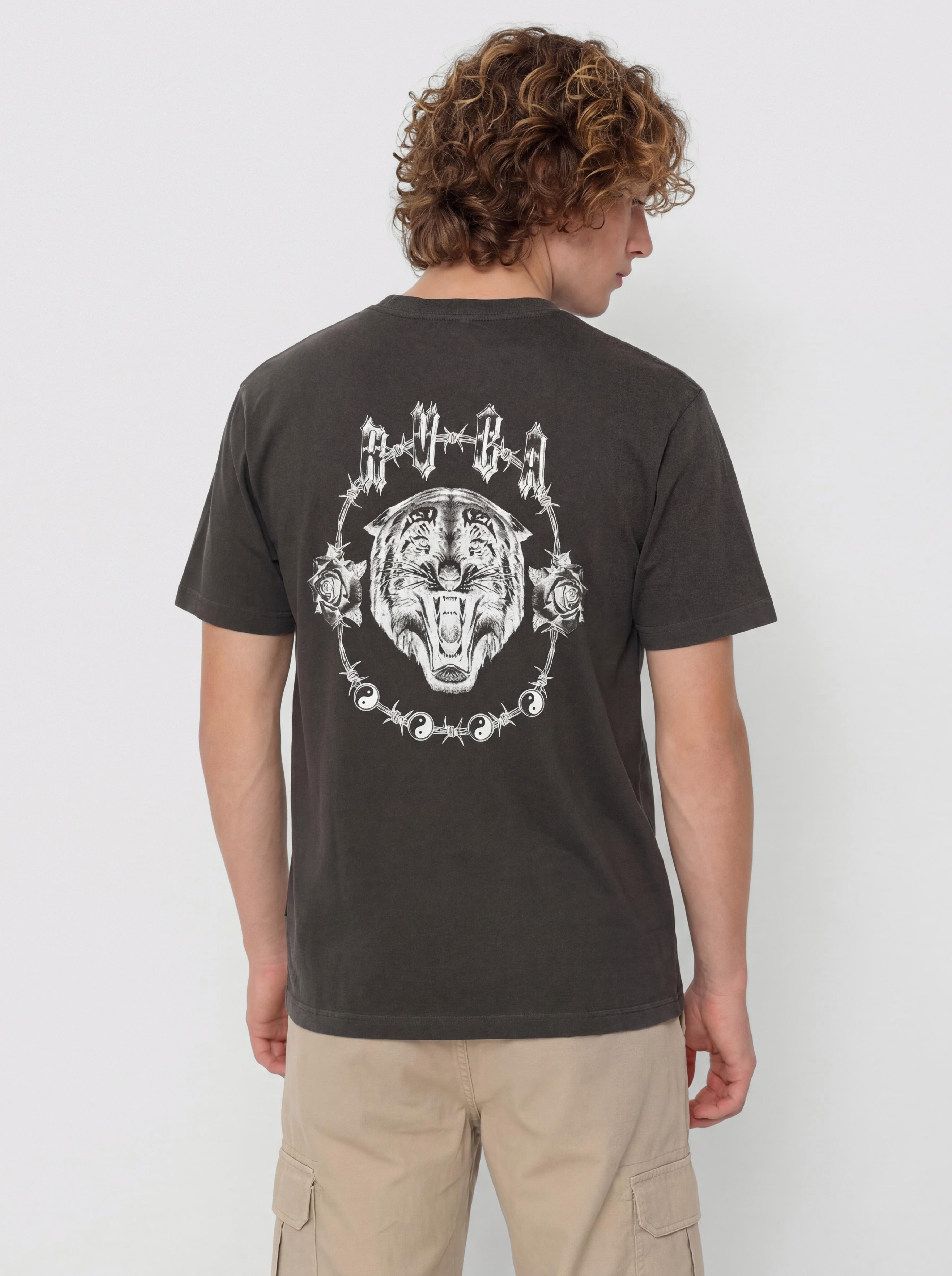 T-shirt RVCA Double Trouble (pirate black)