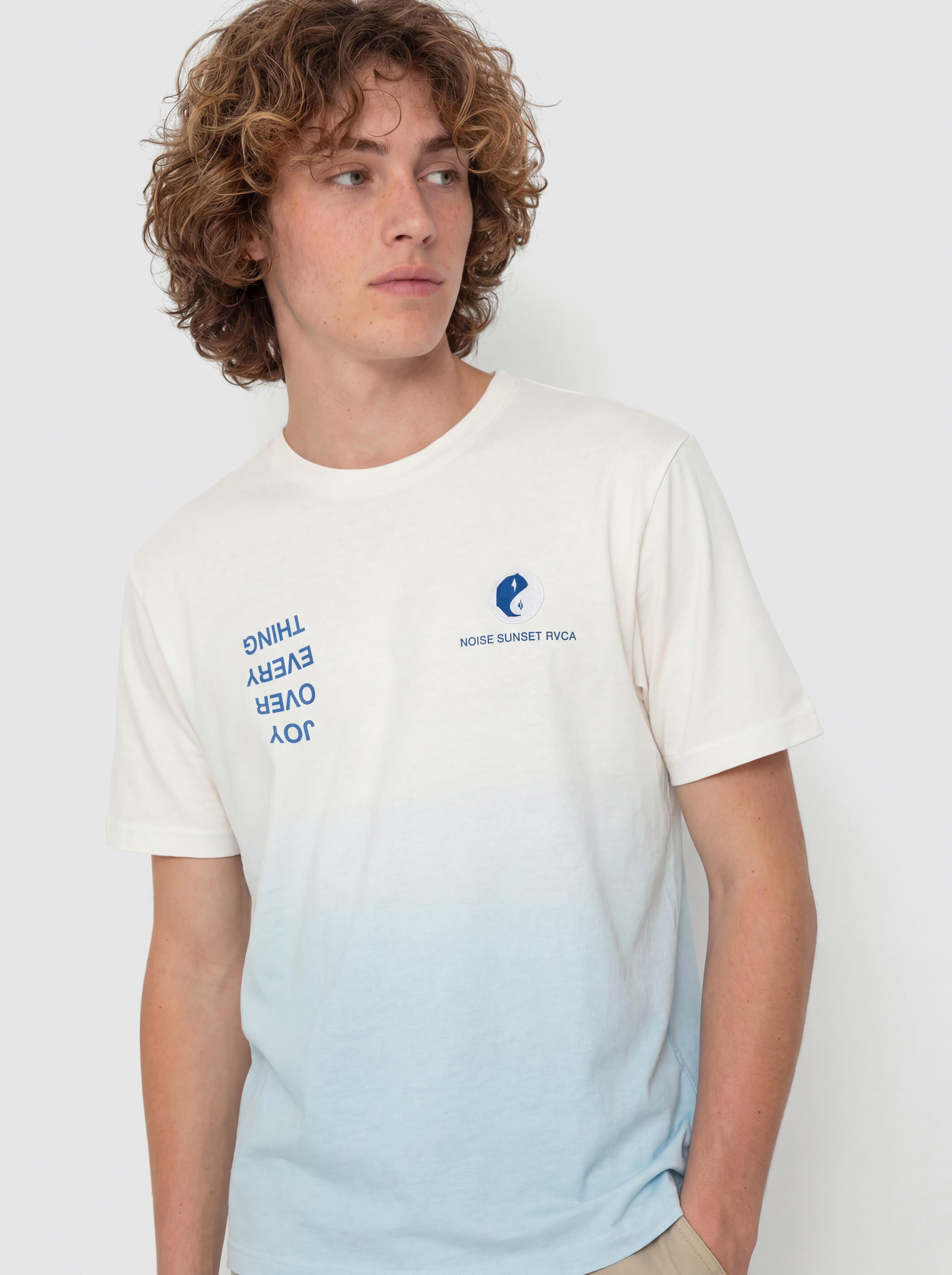 T-shirt RVCA Fun Skull (white)