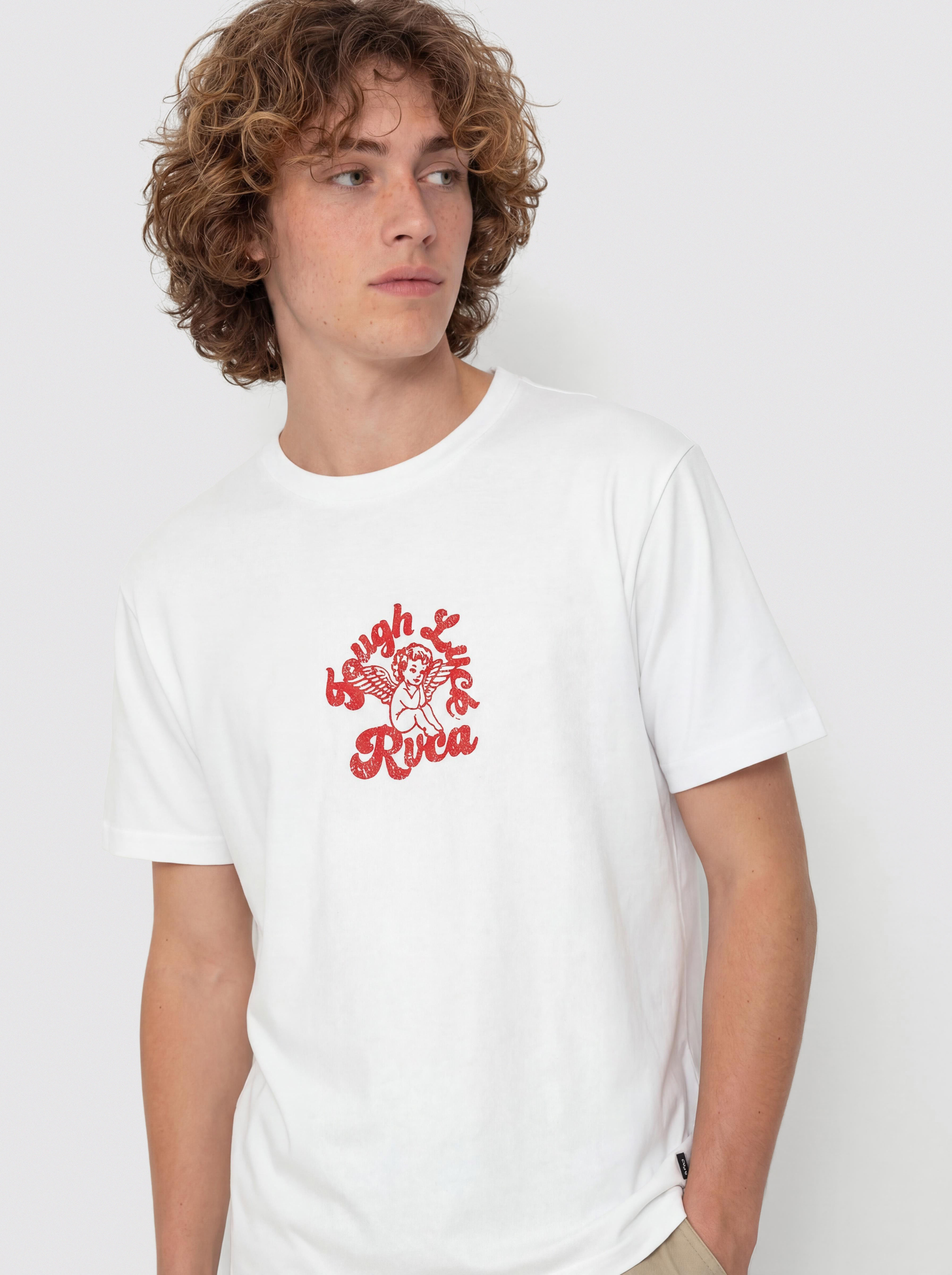 T-shirt RVCA Tough Luck (white)