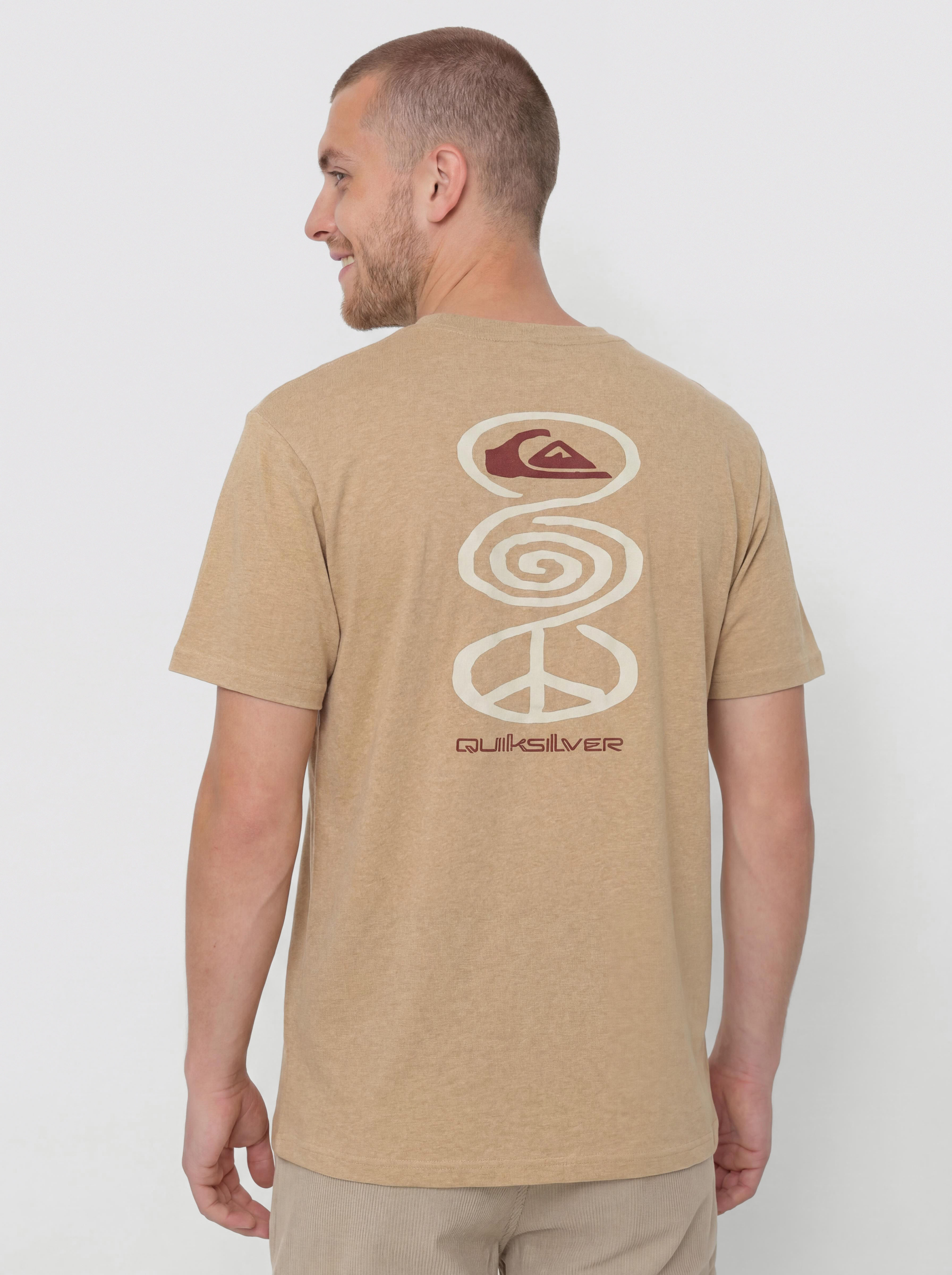 T-shirt Quiksilver Harmony Spiral (khaki)