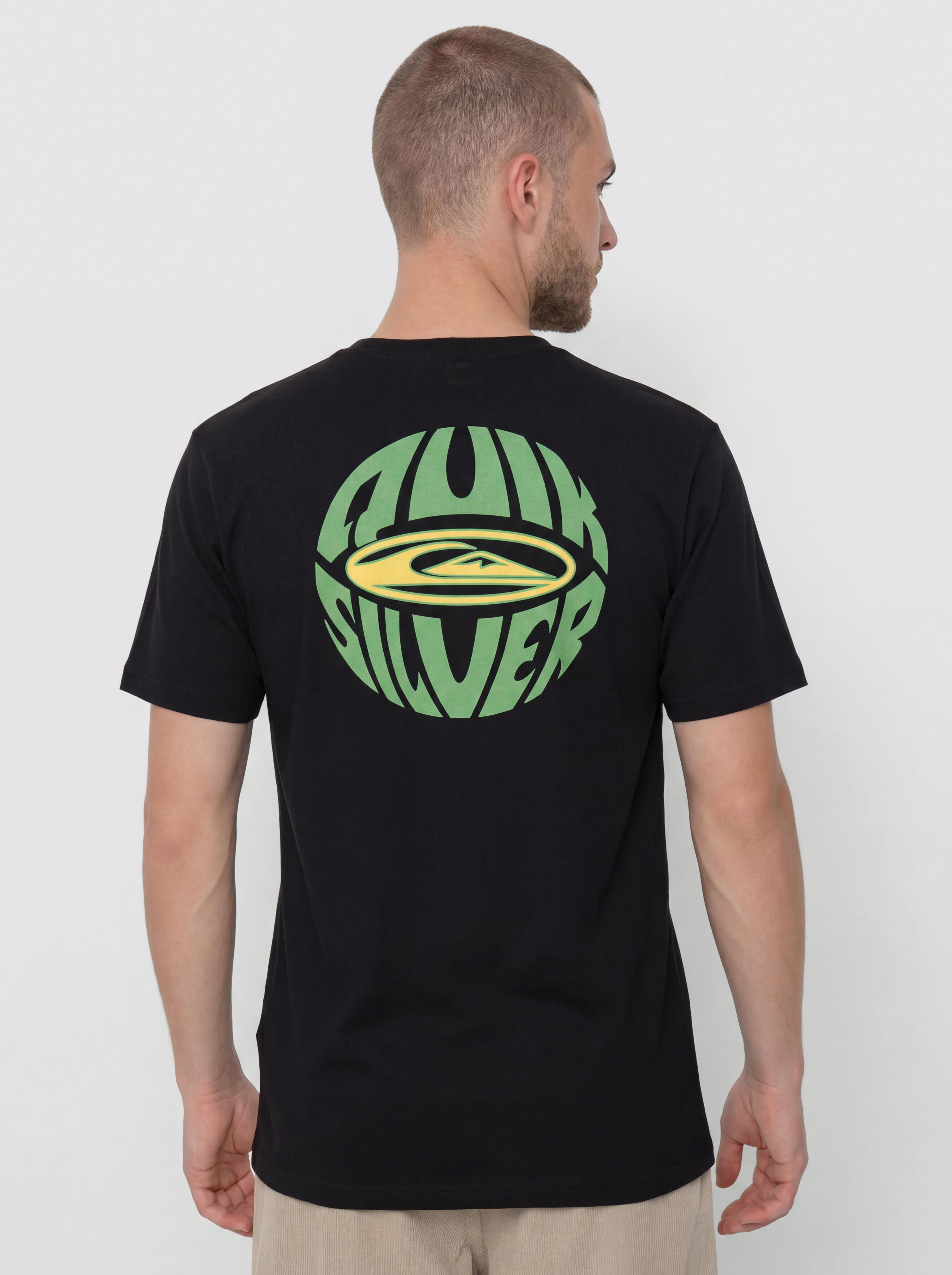 T-shirt Quiksilver Quikglobe (black)