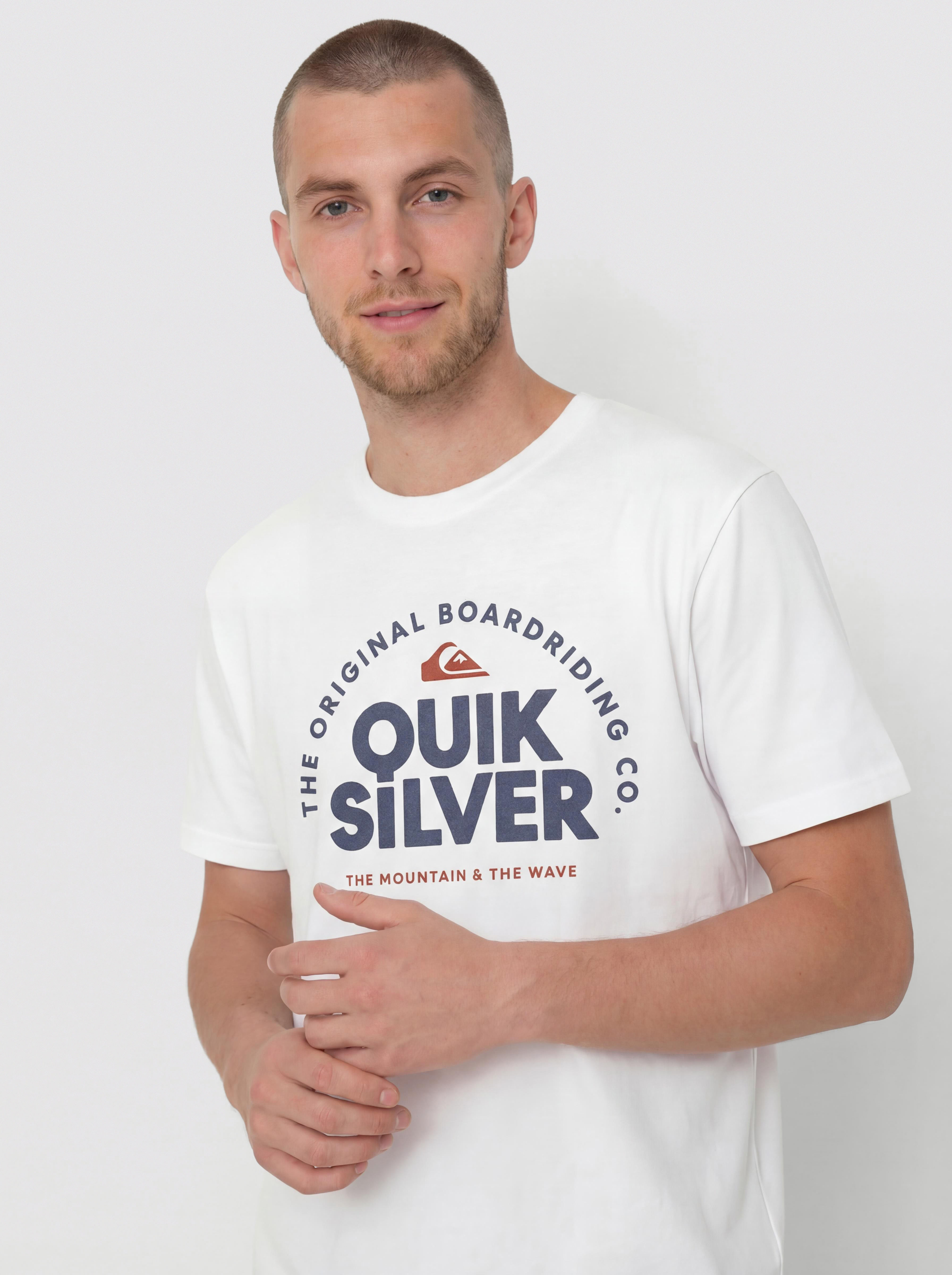 T-shirt Quiksilver Fundamental Ride (white)