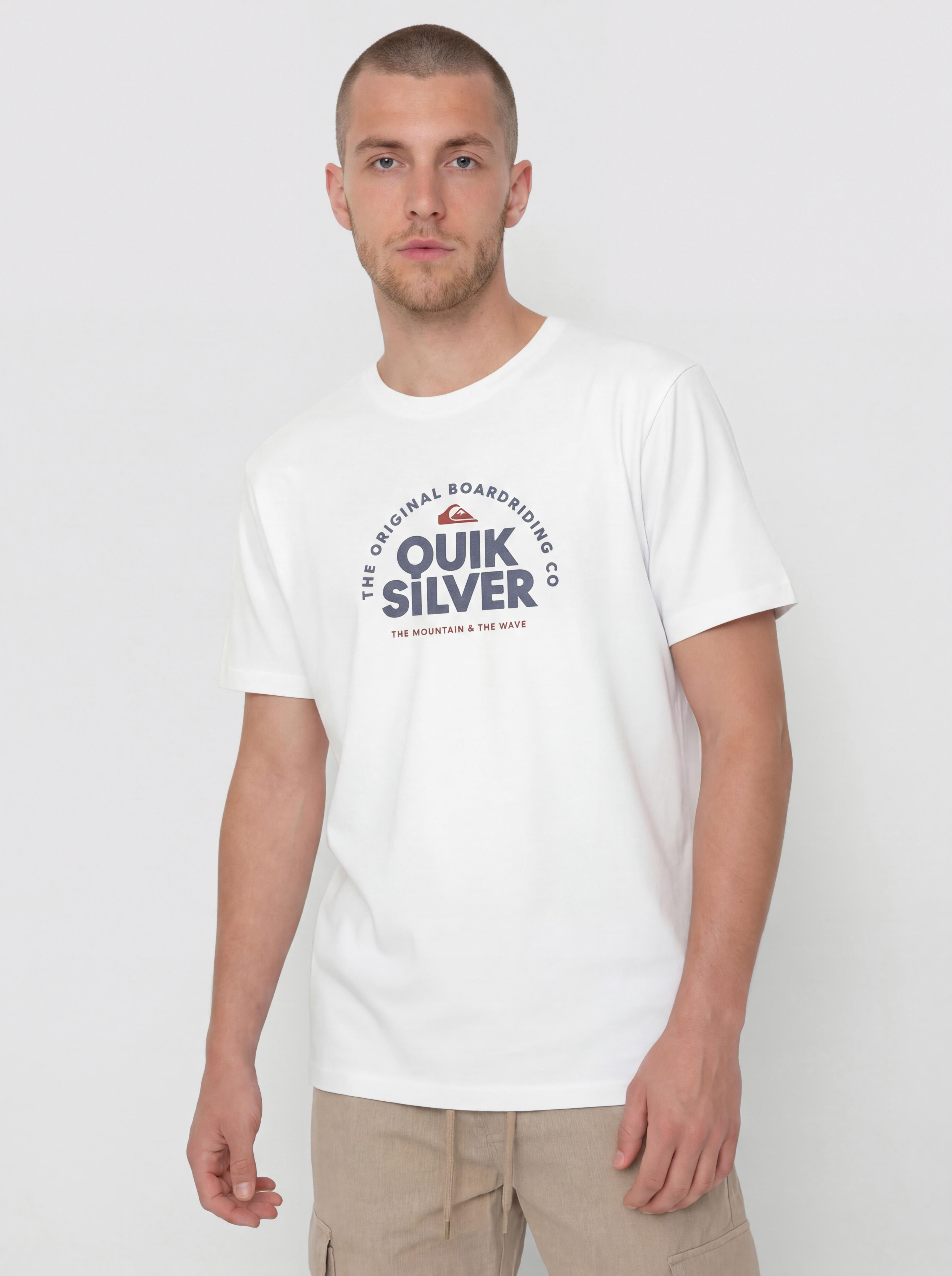 T-shirt Quiksilver Fundamental Ride (white)