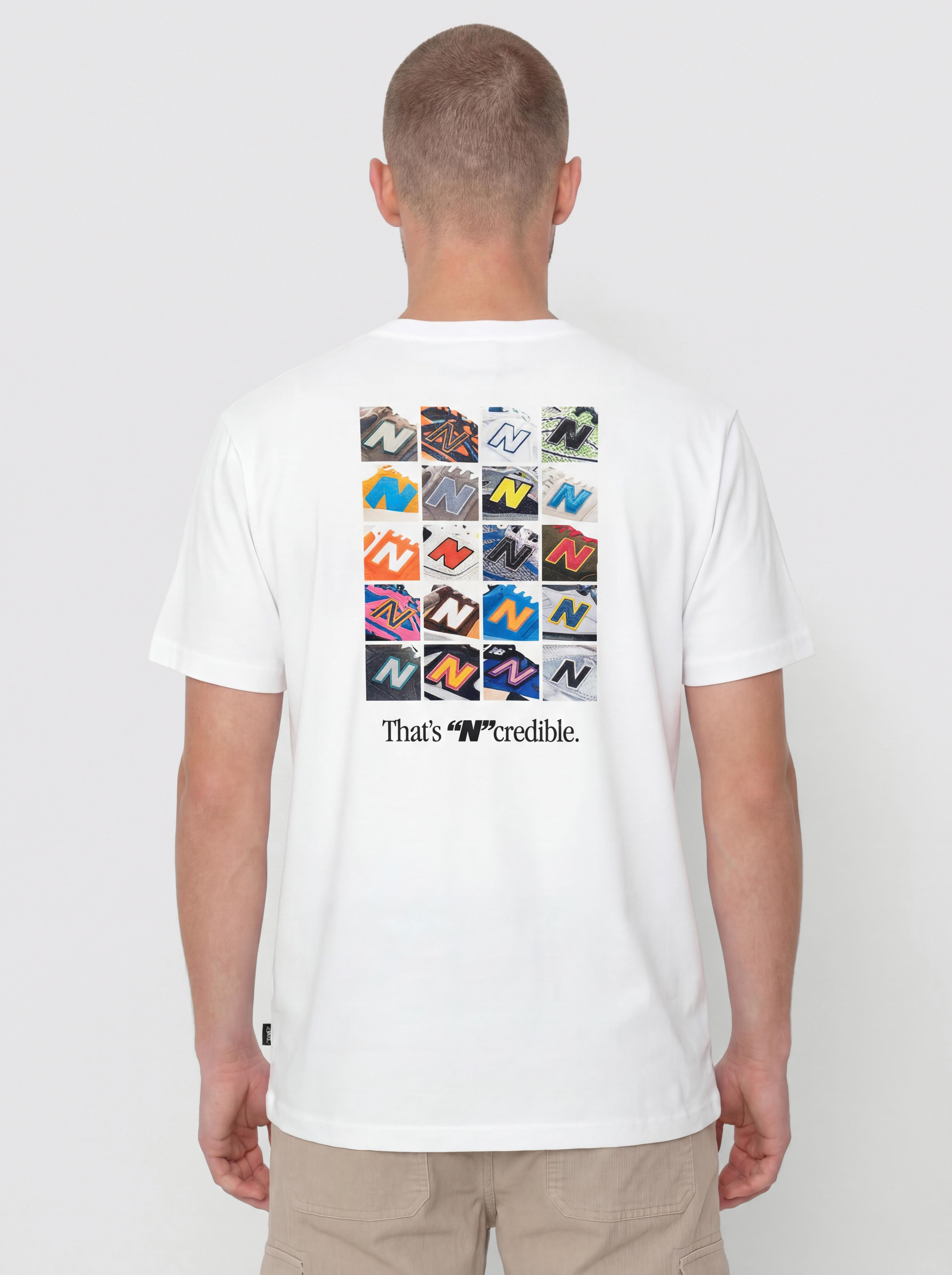 T-shirt New Balance Collage (sea salt)