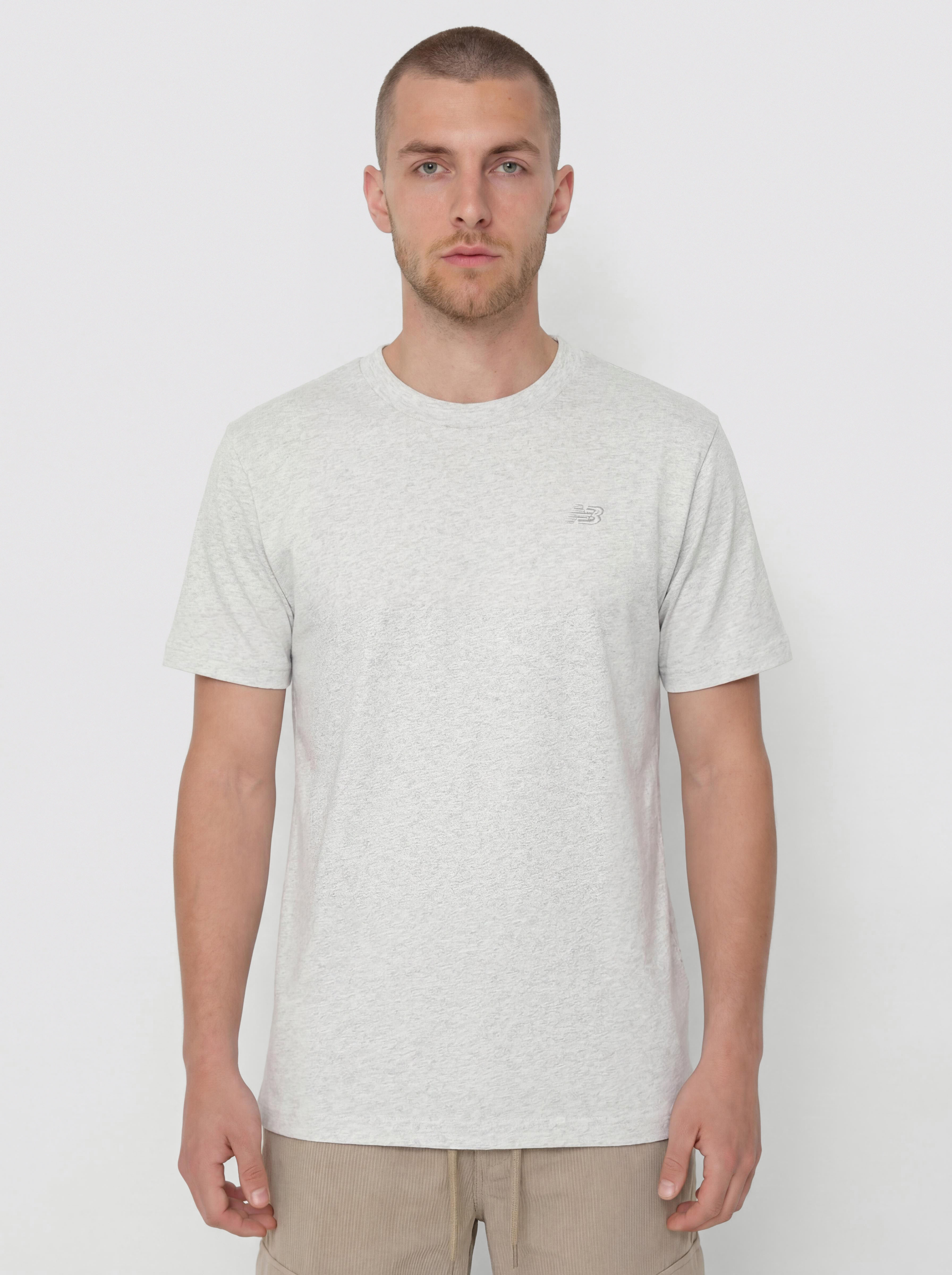 T-shirt New Balance Athletics Cotton (ash heather)
