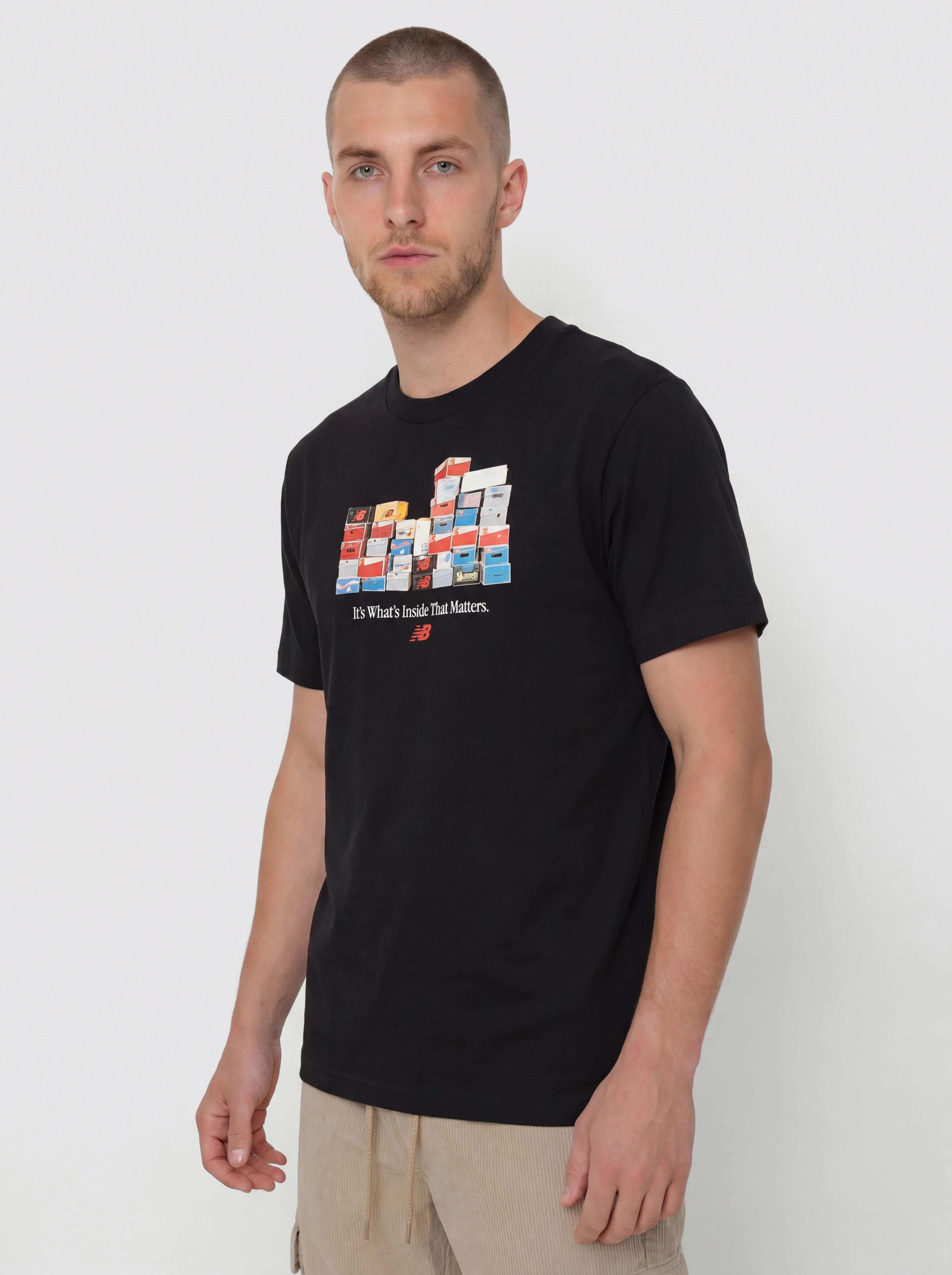 T-shirt New Balance Boxes (black)