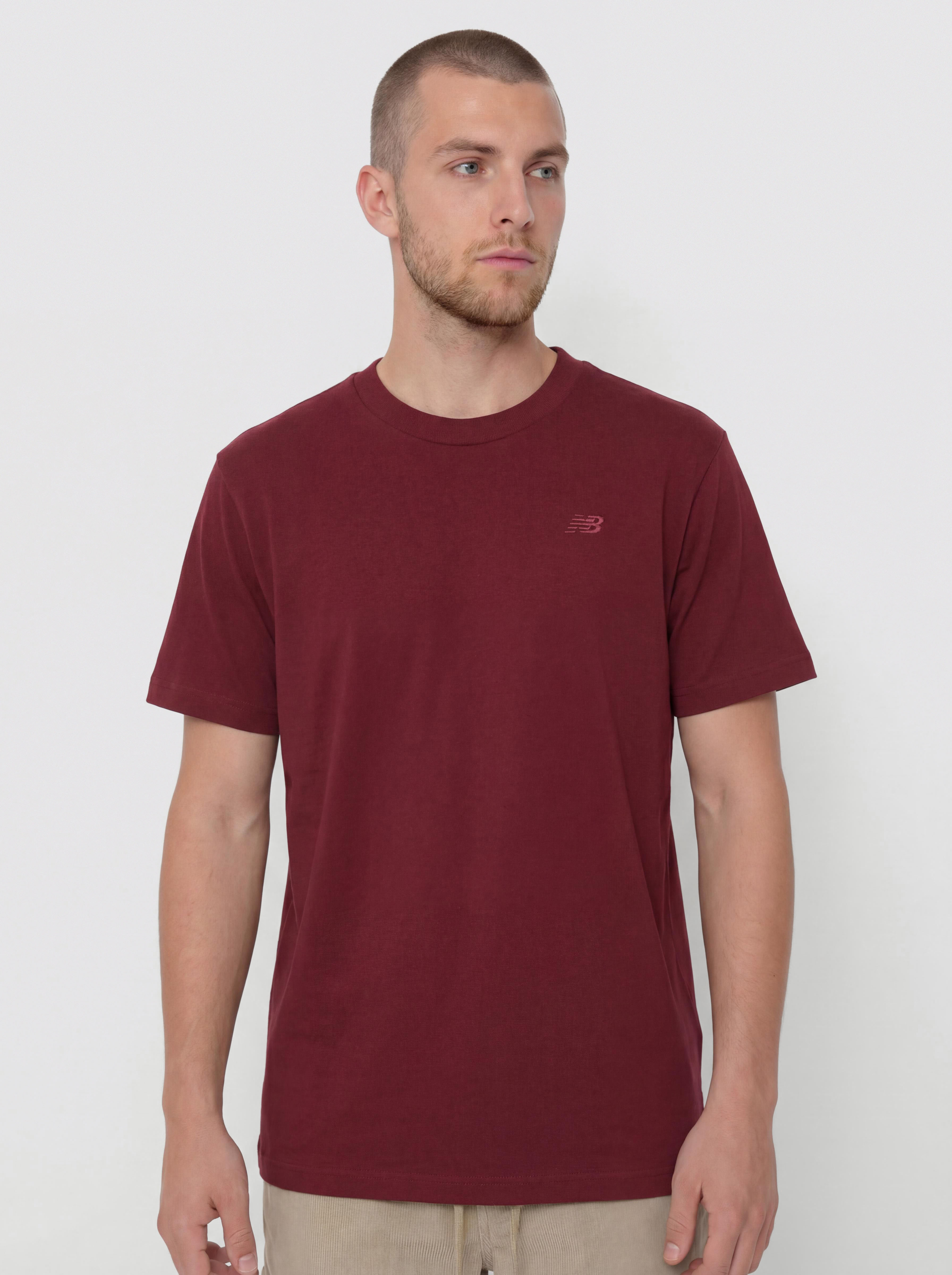 T-shirt New Balance Athletics Cotton (red)