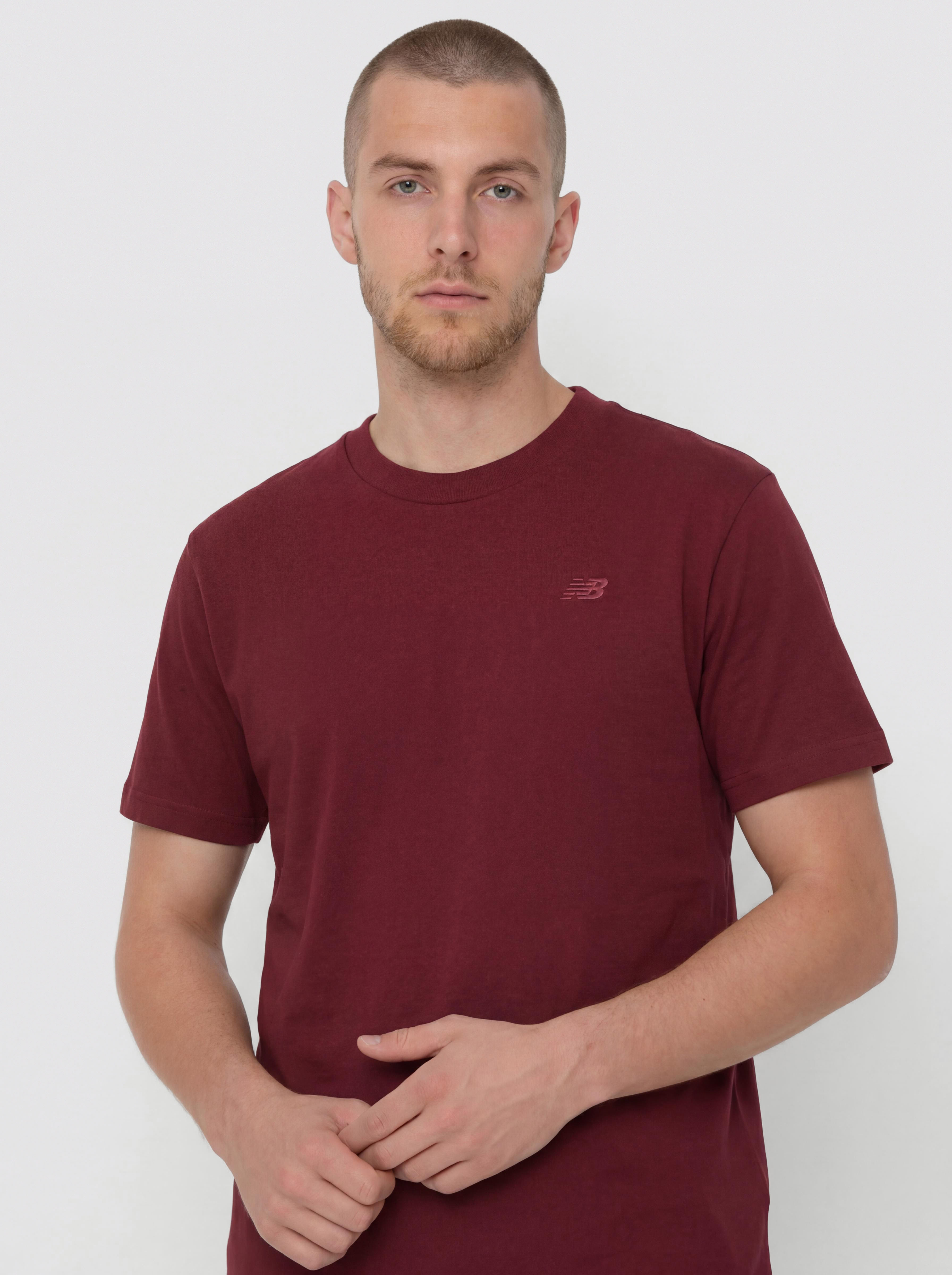 T-shirt New Balance Athletics Cotton (red)