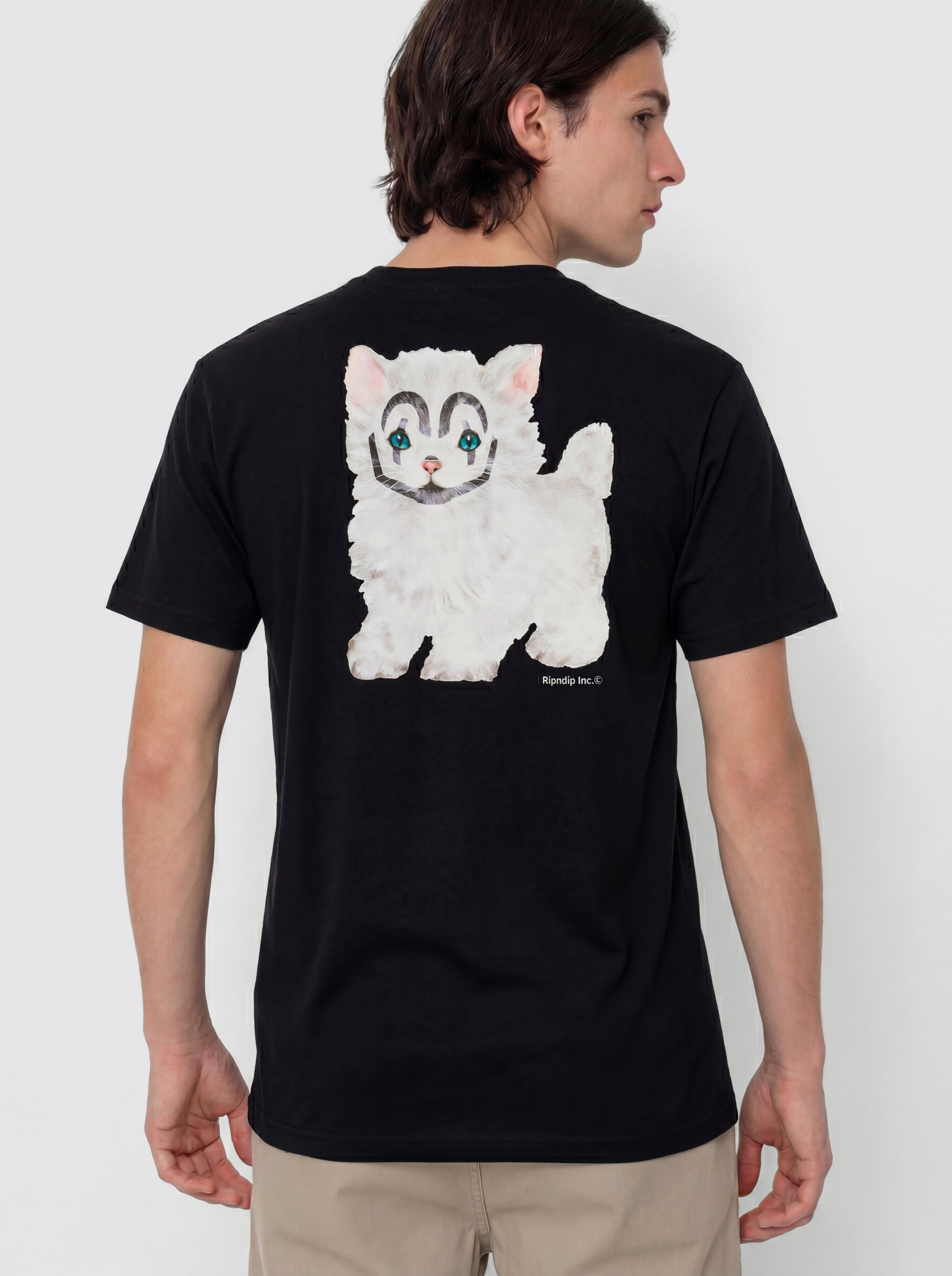 T-shirt RipNDip Pet Me Im Cute (black)