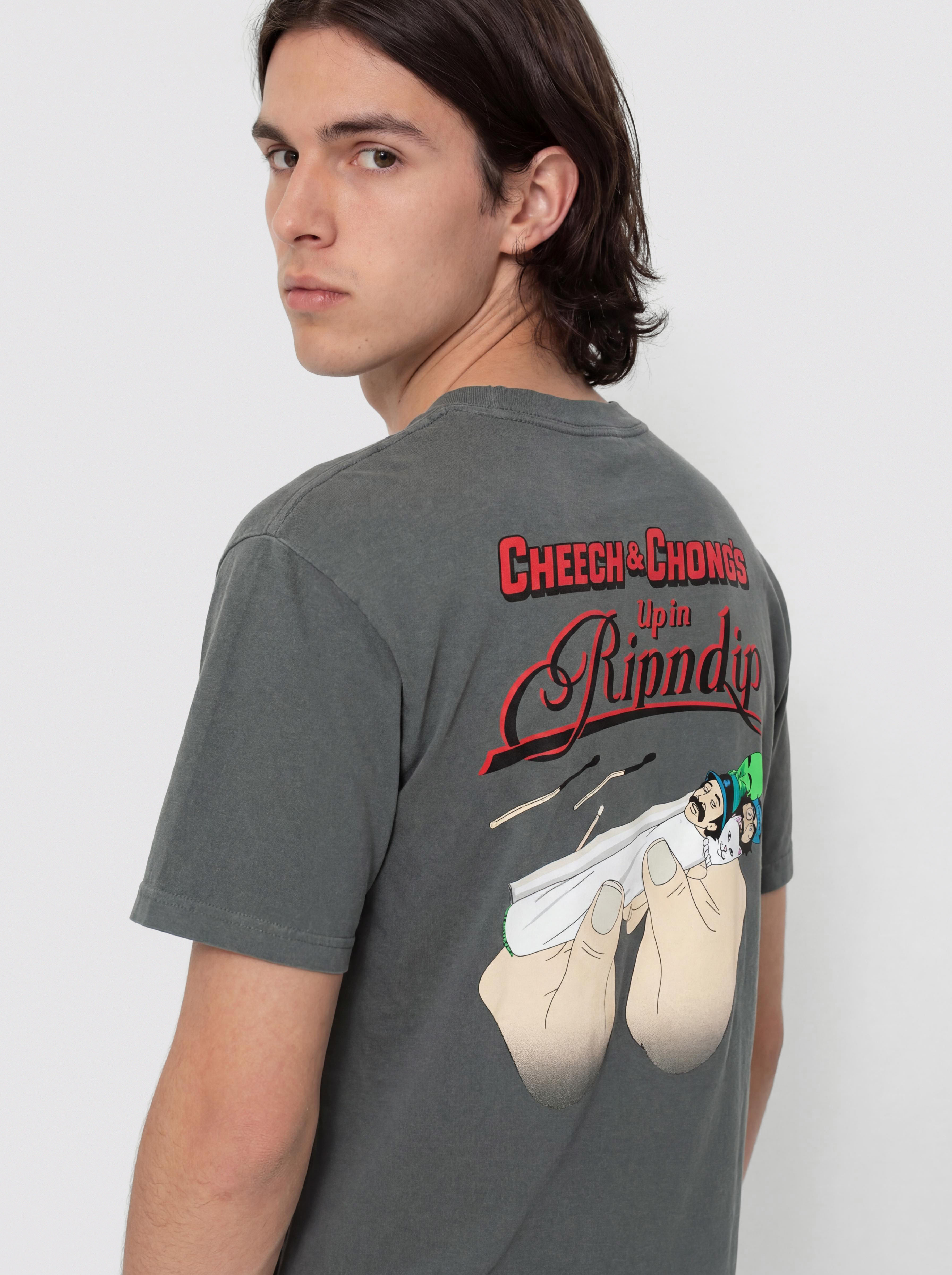 T-shirt RipNDip Roll Me Up (charcoal)