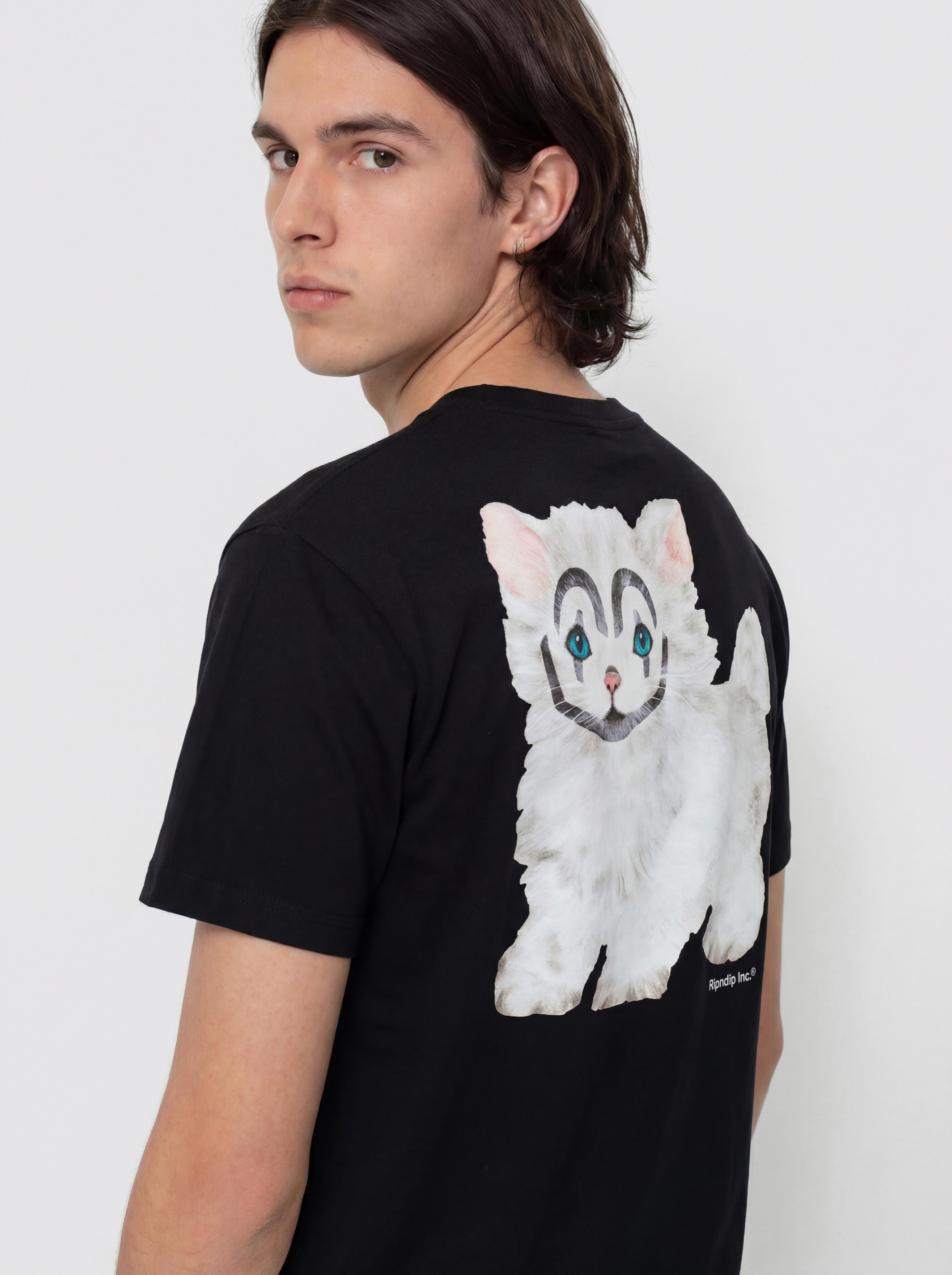 T-shirt RipNDip Pet Me Im Cute (black)