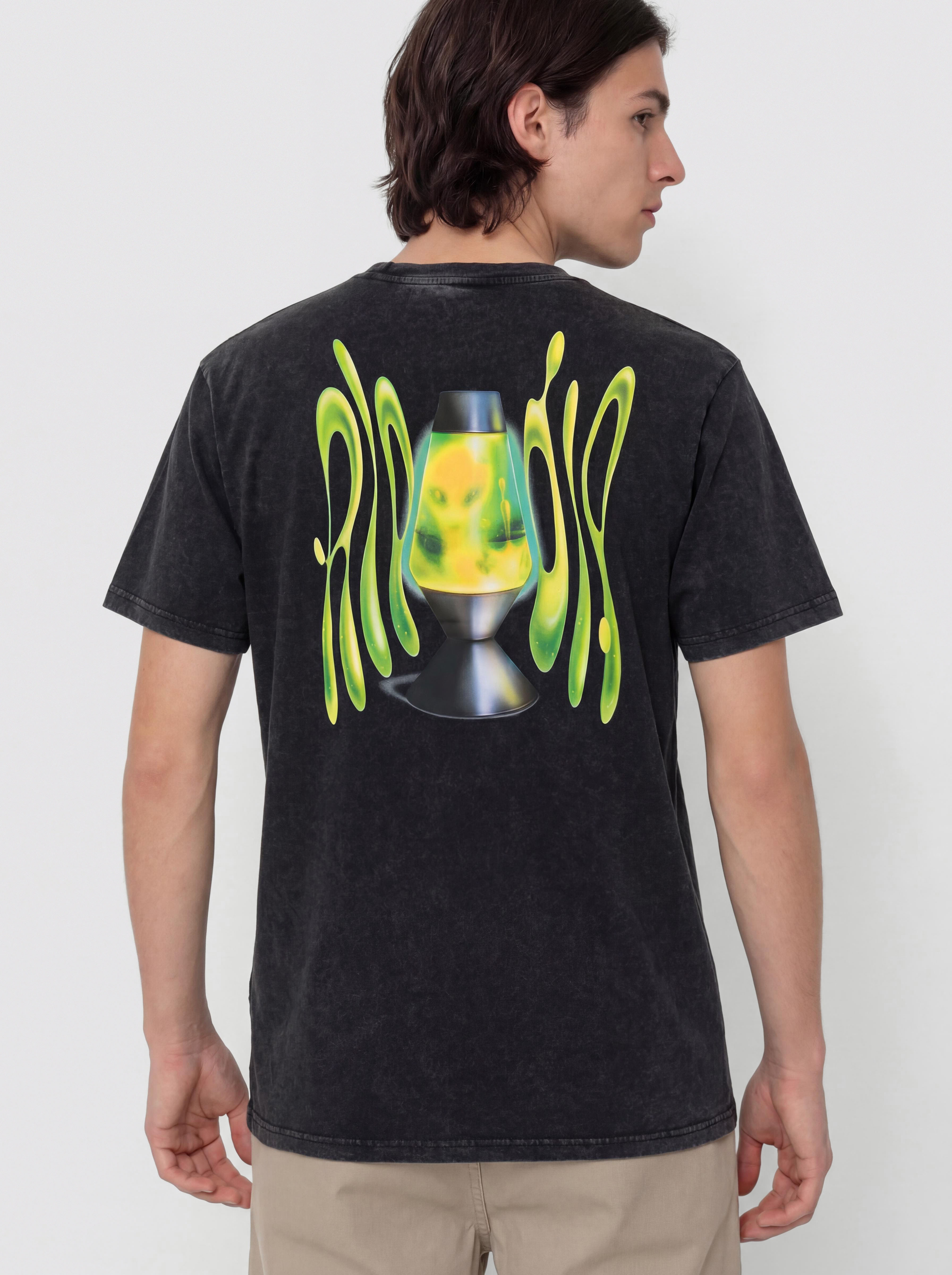 T-shirt RipNDip Lava Lamp (black vintage wash)