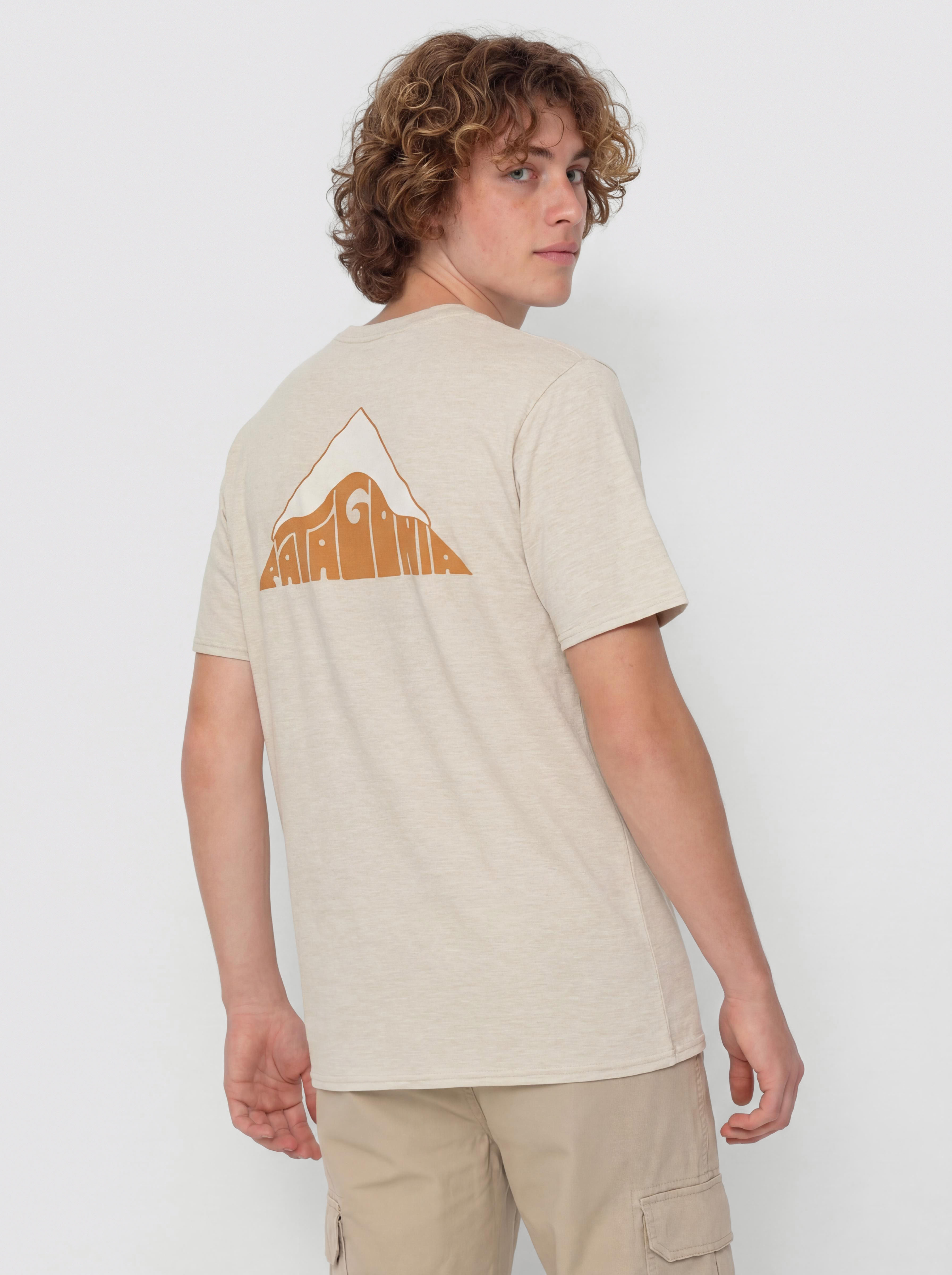 T-shirt Patagonia Cap Cool Daily Graphic Lands (driftways pumice x-dye)