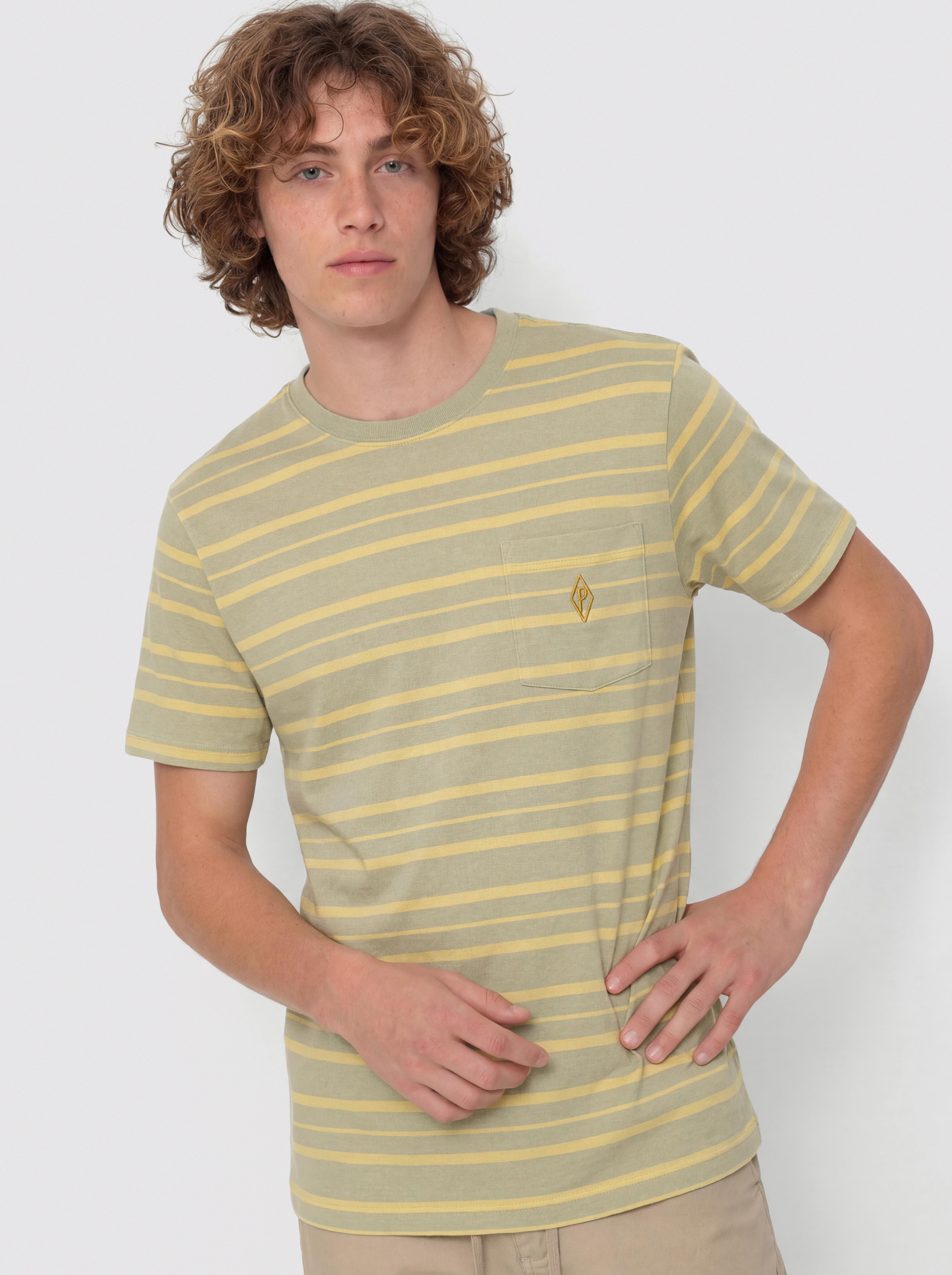 T-shirt Patagonia Midweight Water People Mark Pocket (steep face/weathered stone)