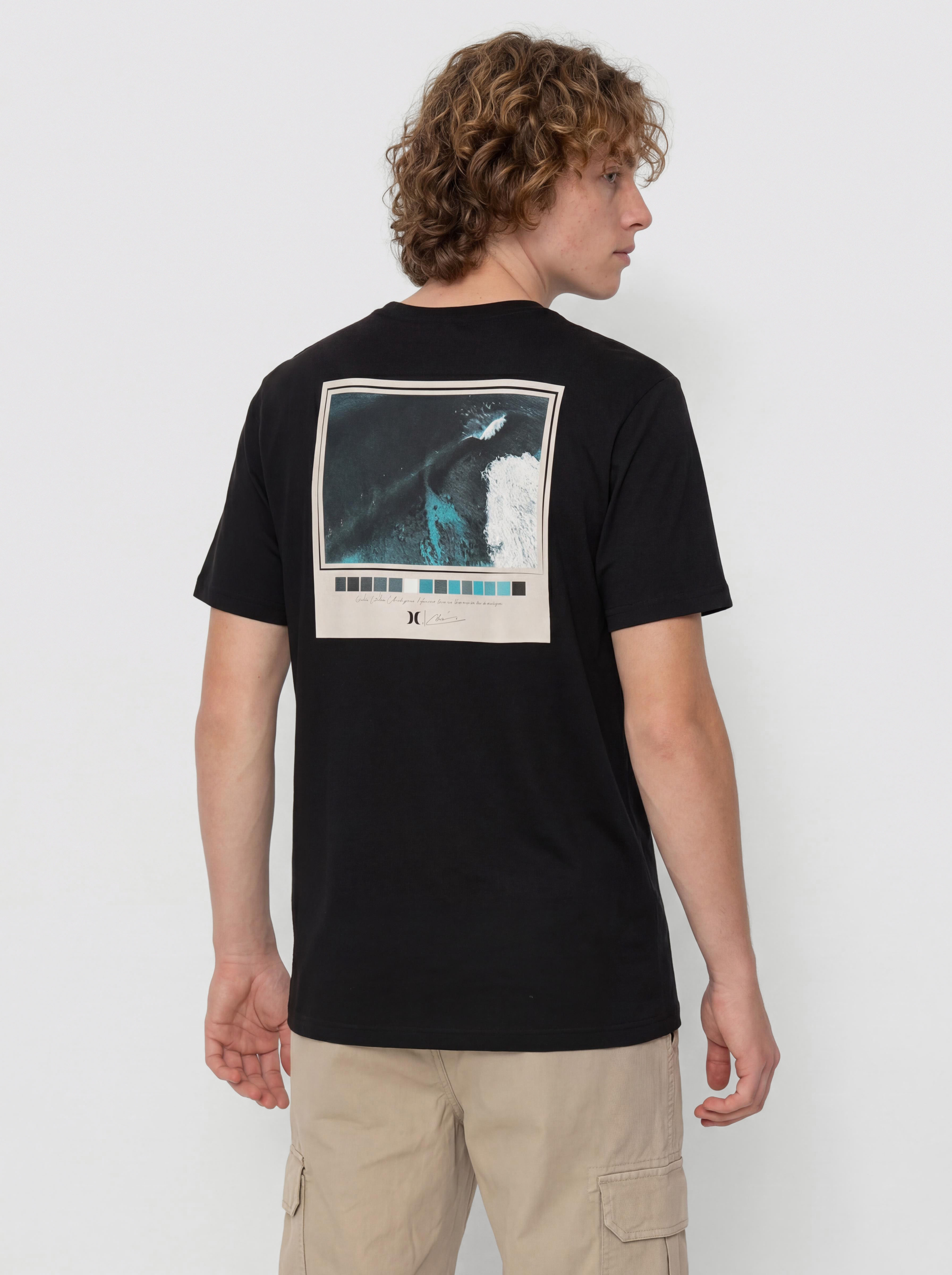 T-shirt Hurley Helio Pipeline Photo (black)