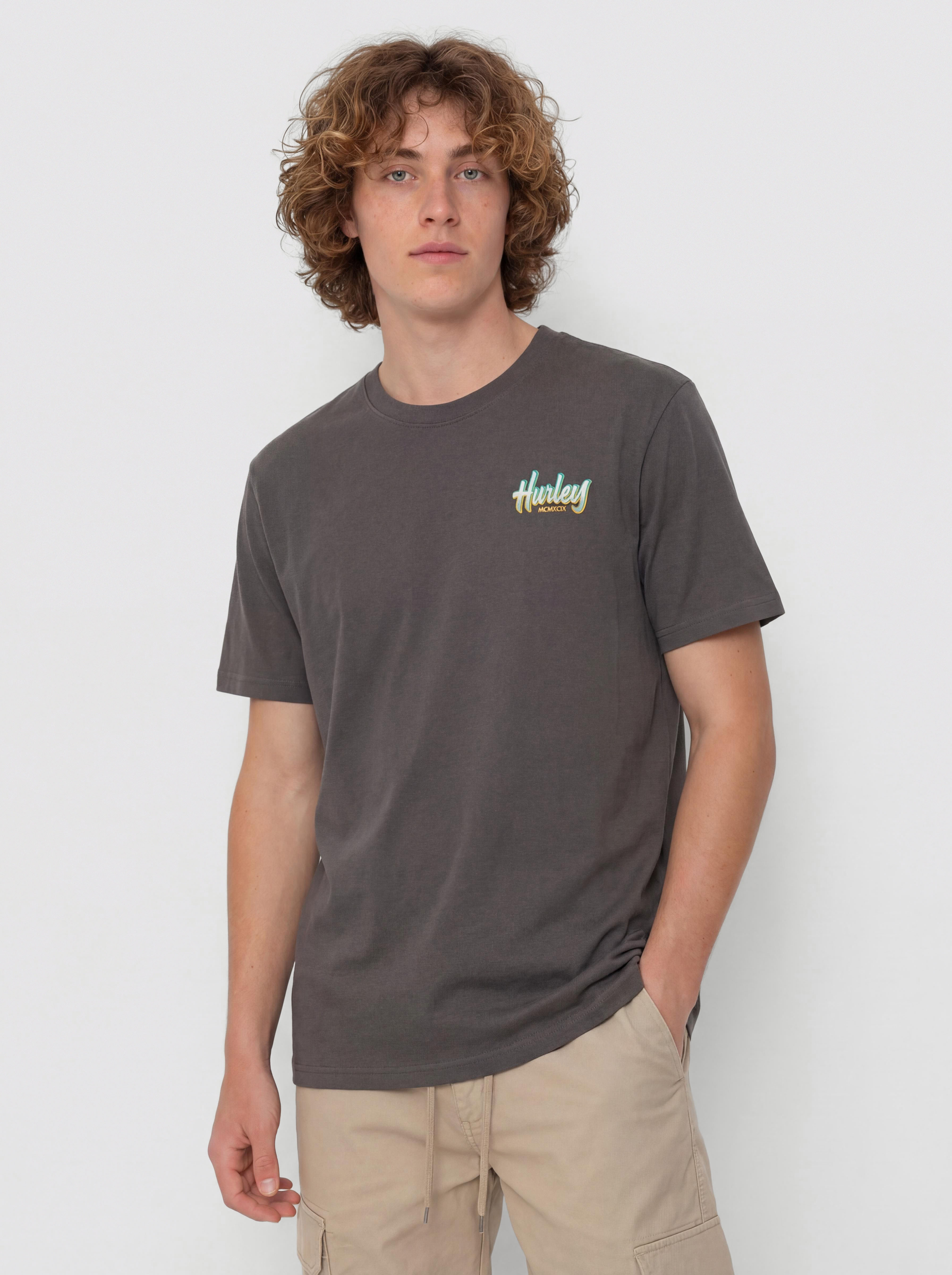 T-shirt Hurley Scorpion (dark stone grey)