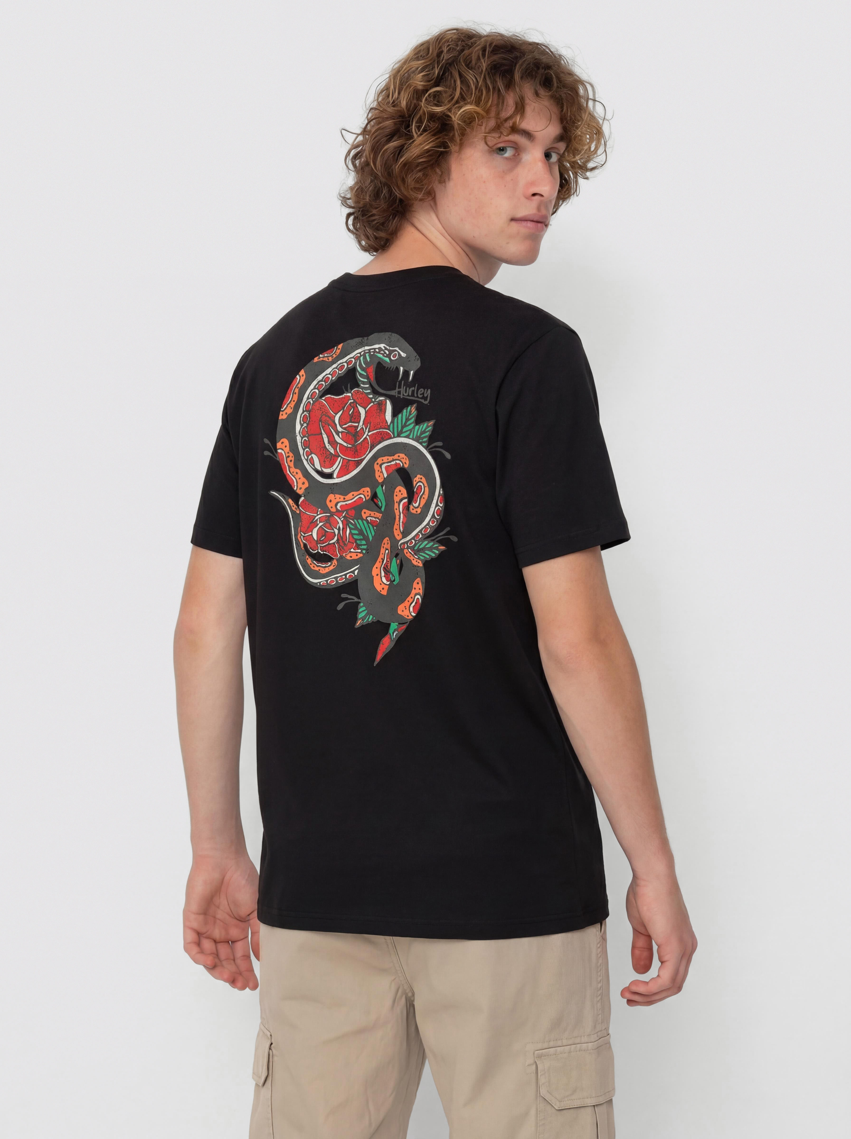 T-shirt Hurley Cobra (black)