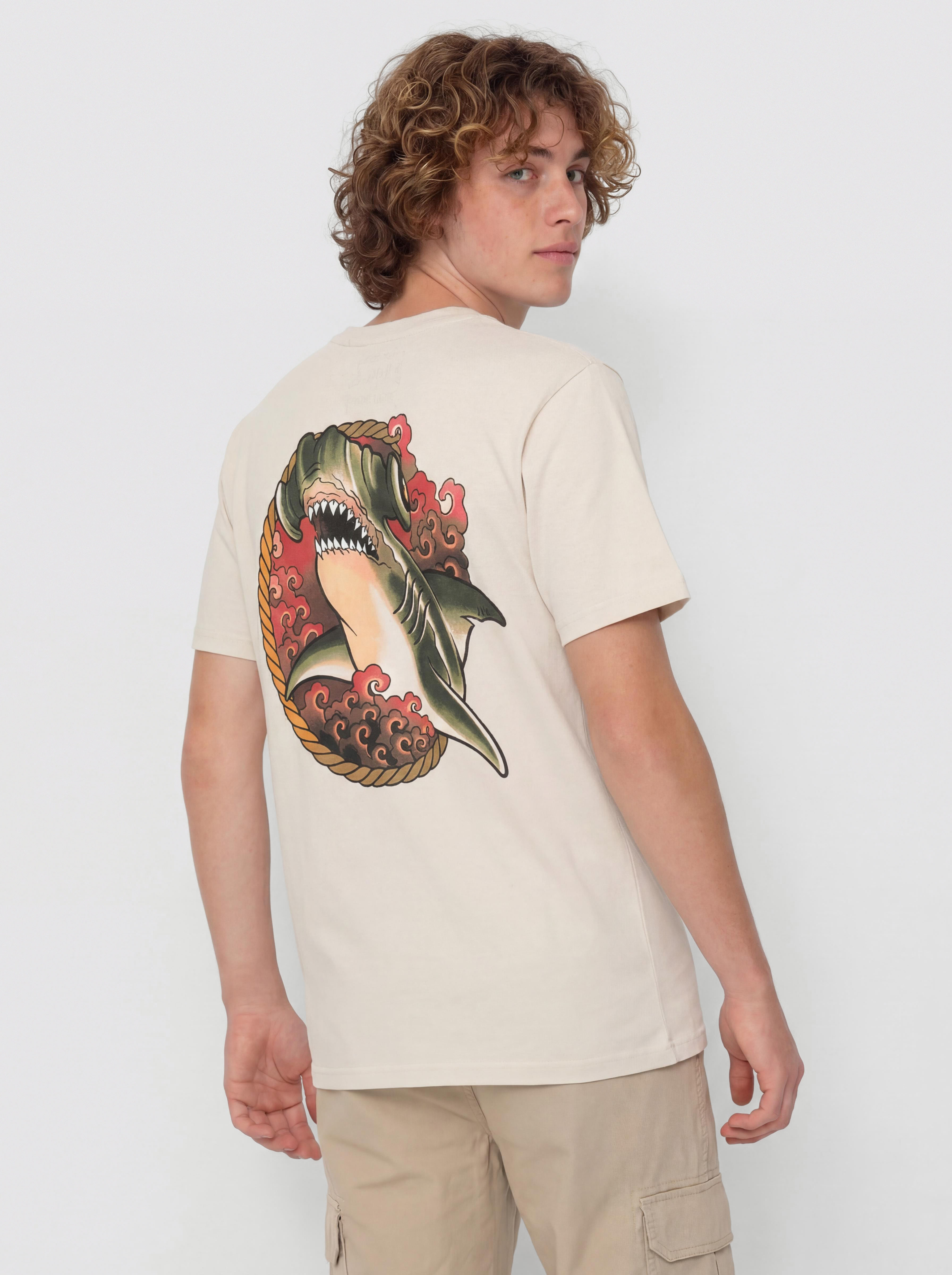 T-shirt Hurley Tattoo Trudy Shark (bone)