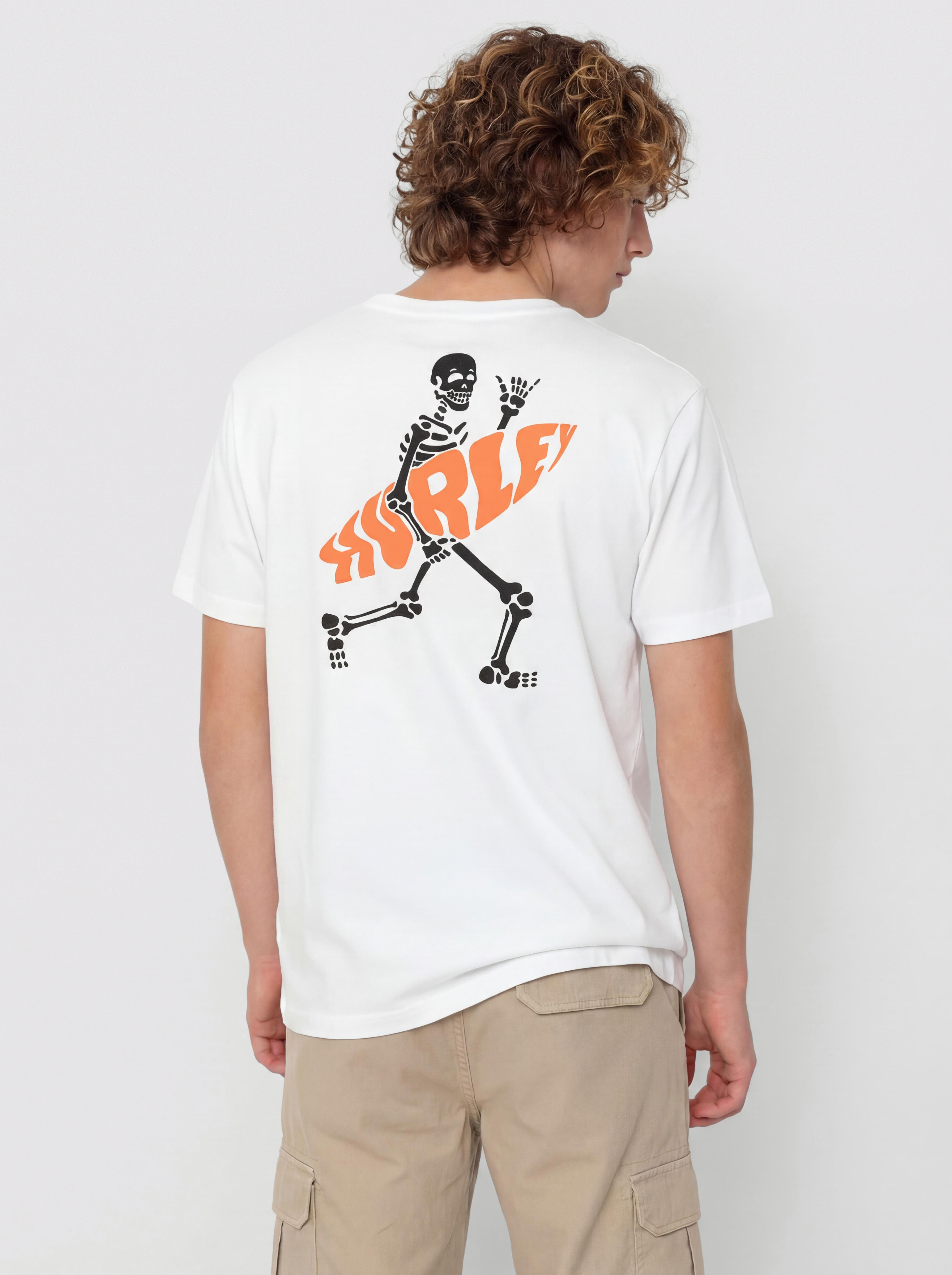 T-shirt Hurley Flamingue (white)