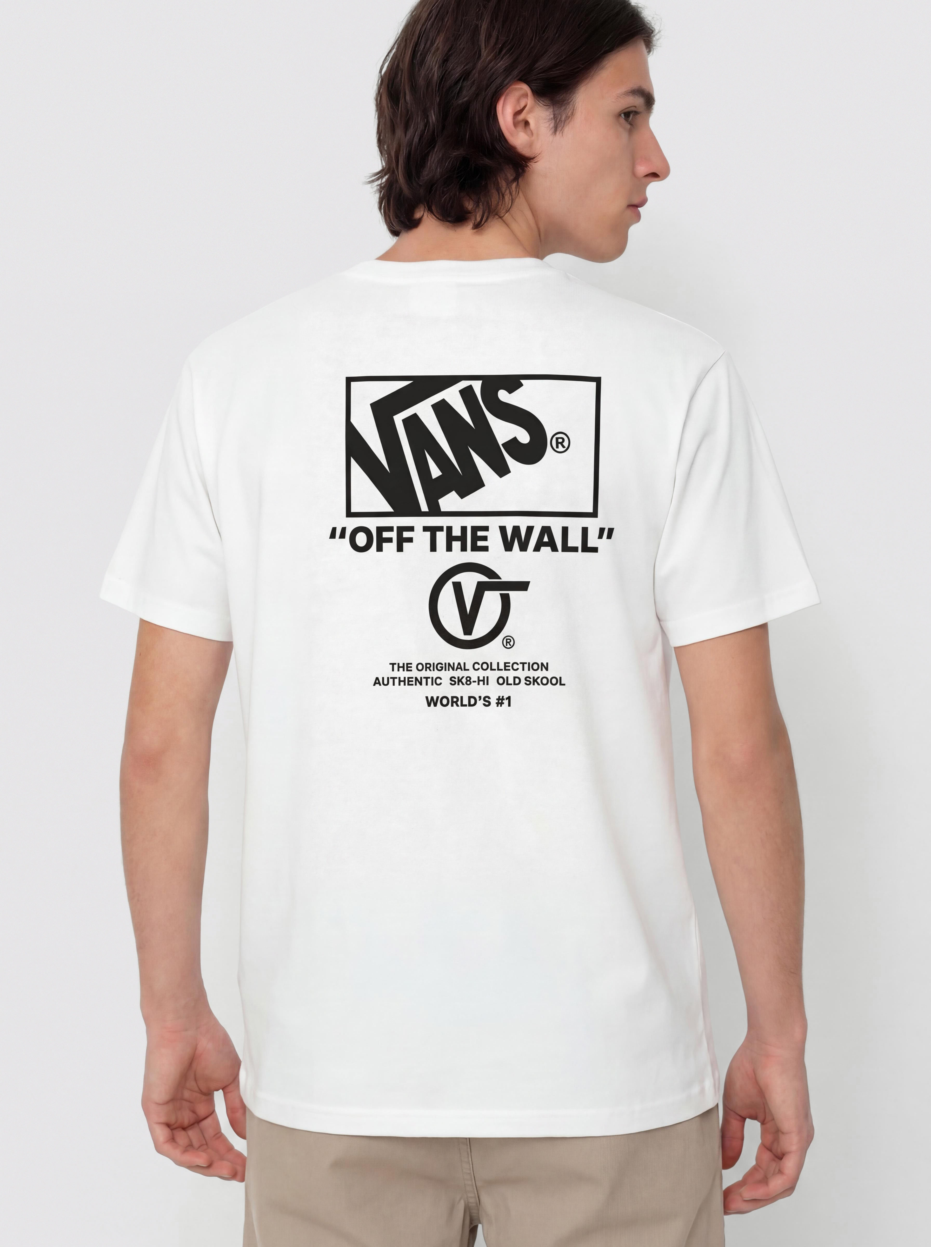 T-shirt Vans Stacked Hi (white)