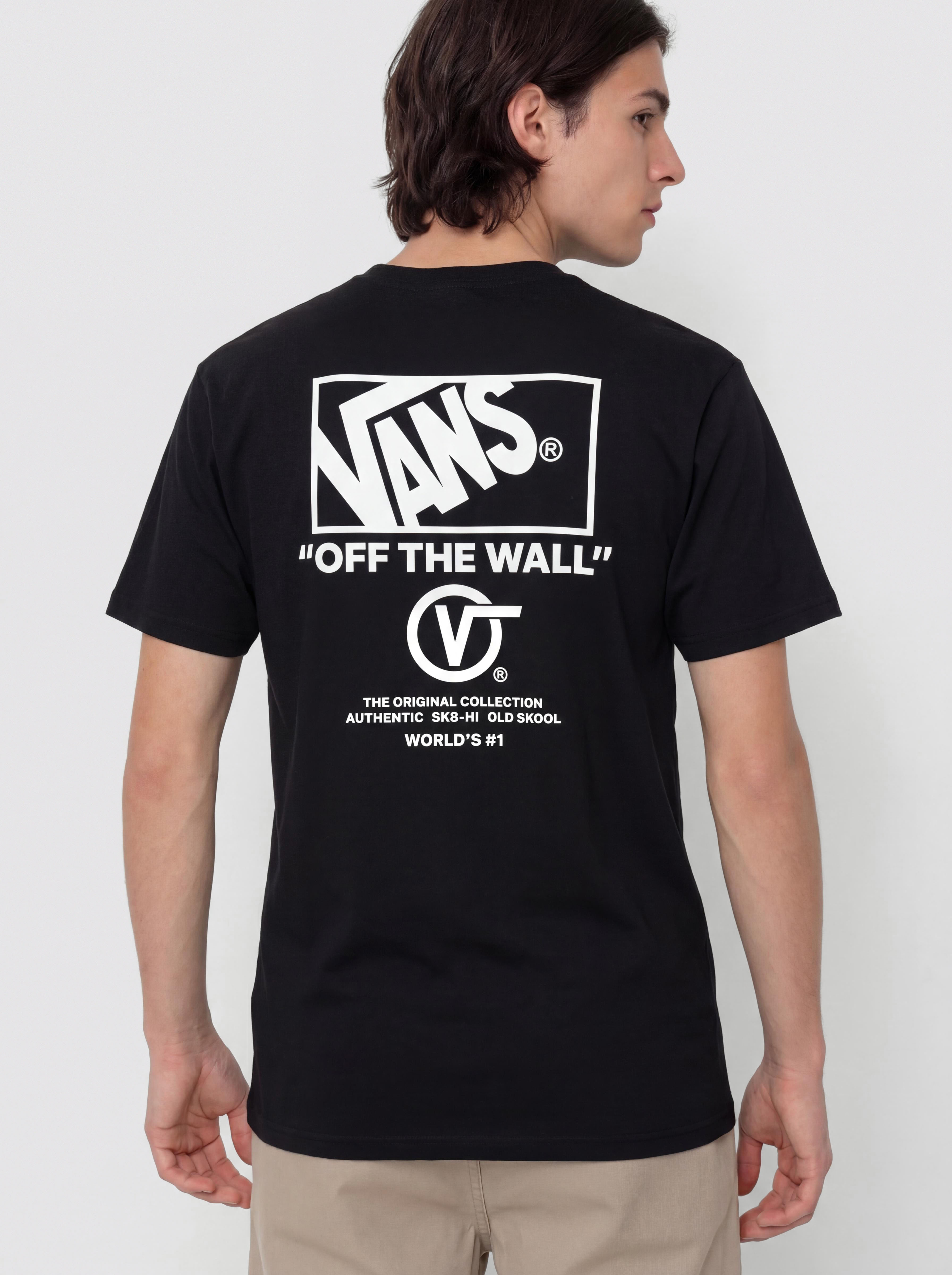 T-shirt Vans Stacked Hi (black)