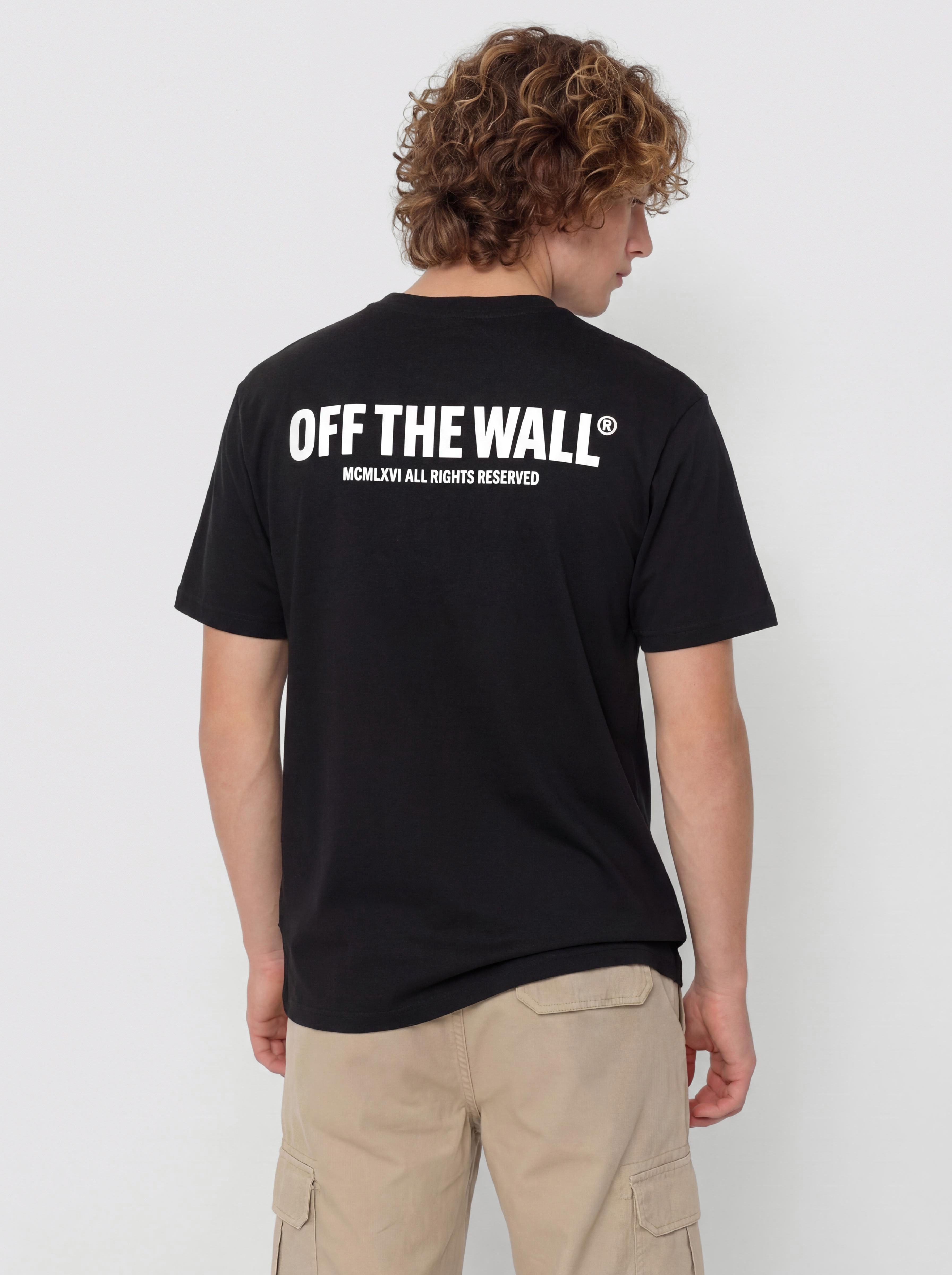 T-shirt Vans Original Standards Statement (black/white)