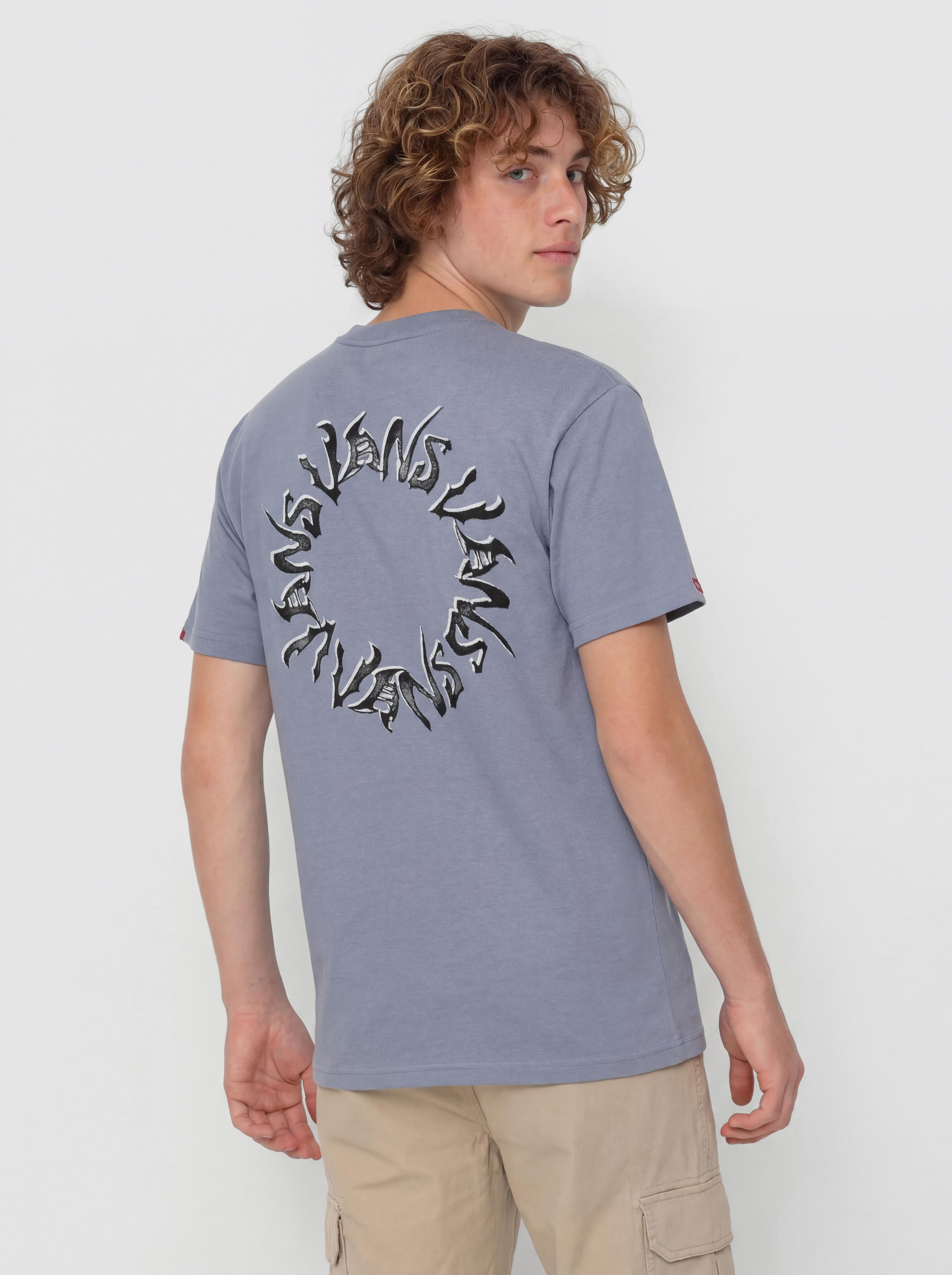 T-shirt Vans Wild Circle (glacial slate)