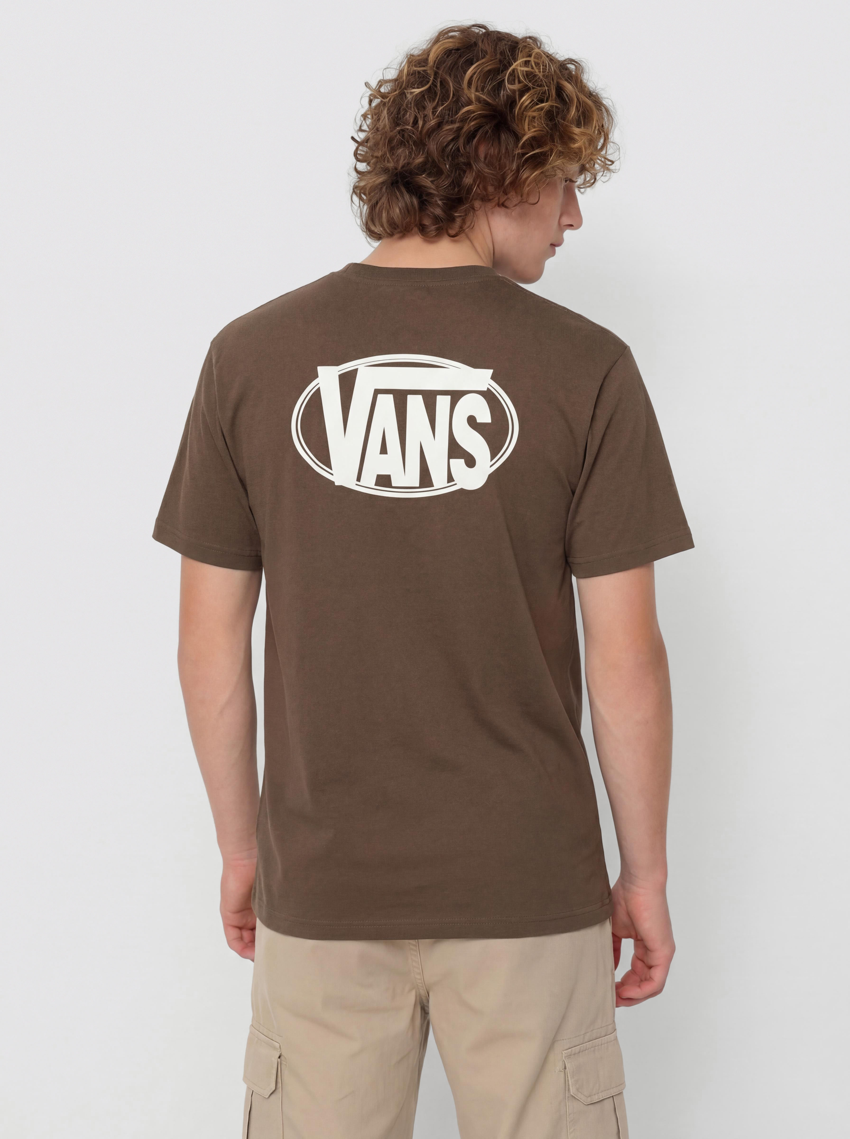 T-shirt Vans Oval Logo Loose (vintage cocoa)