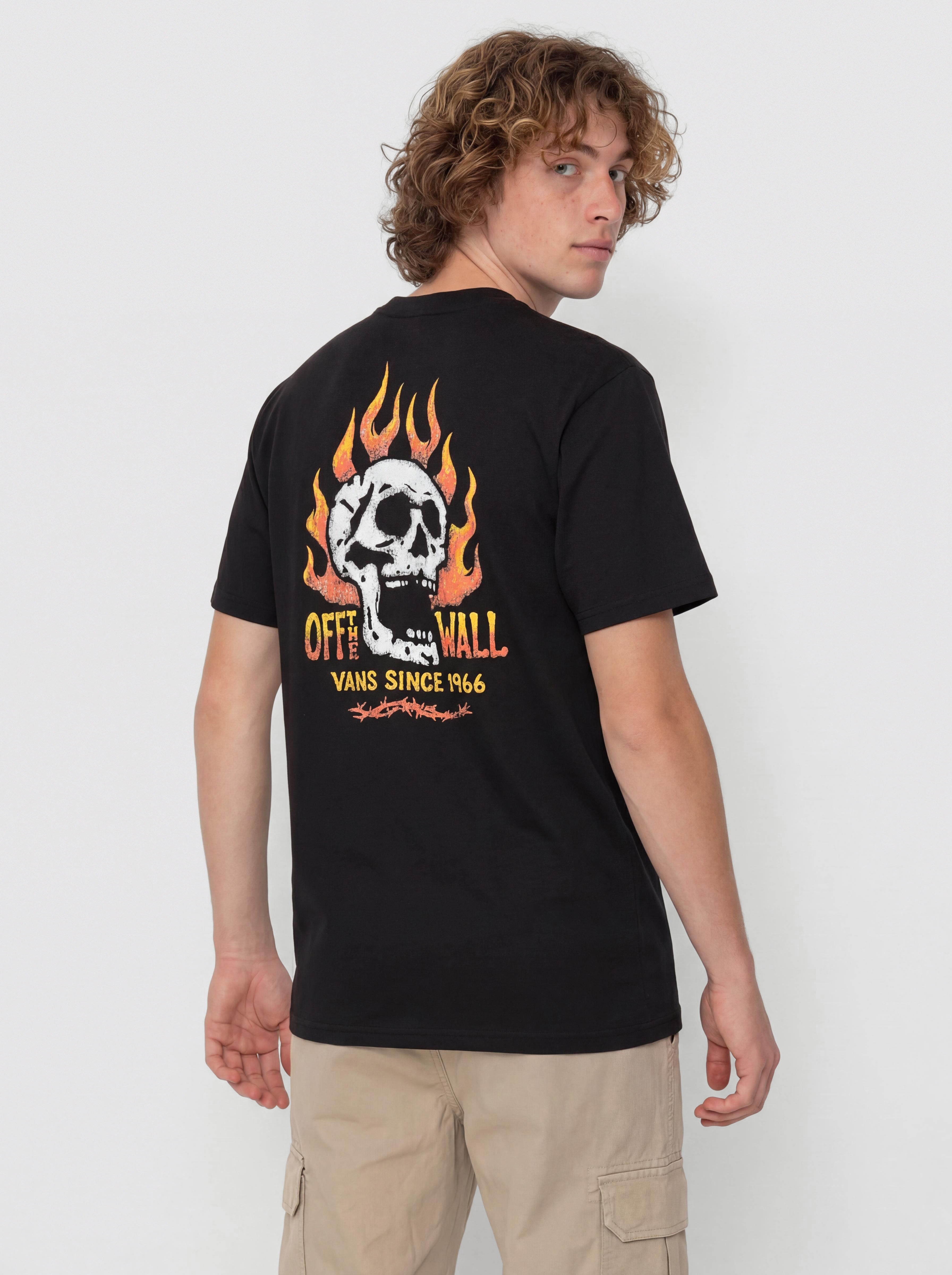 T-shirt Vans Off The Wall Fever (black)