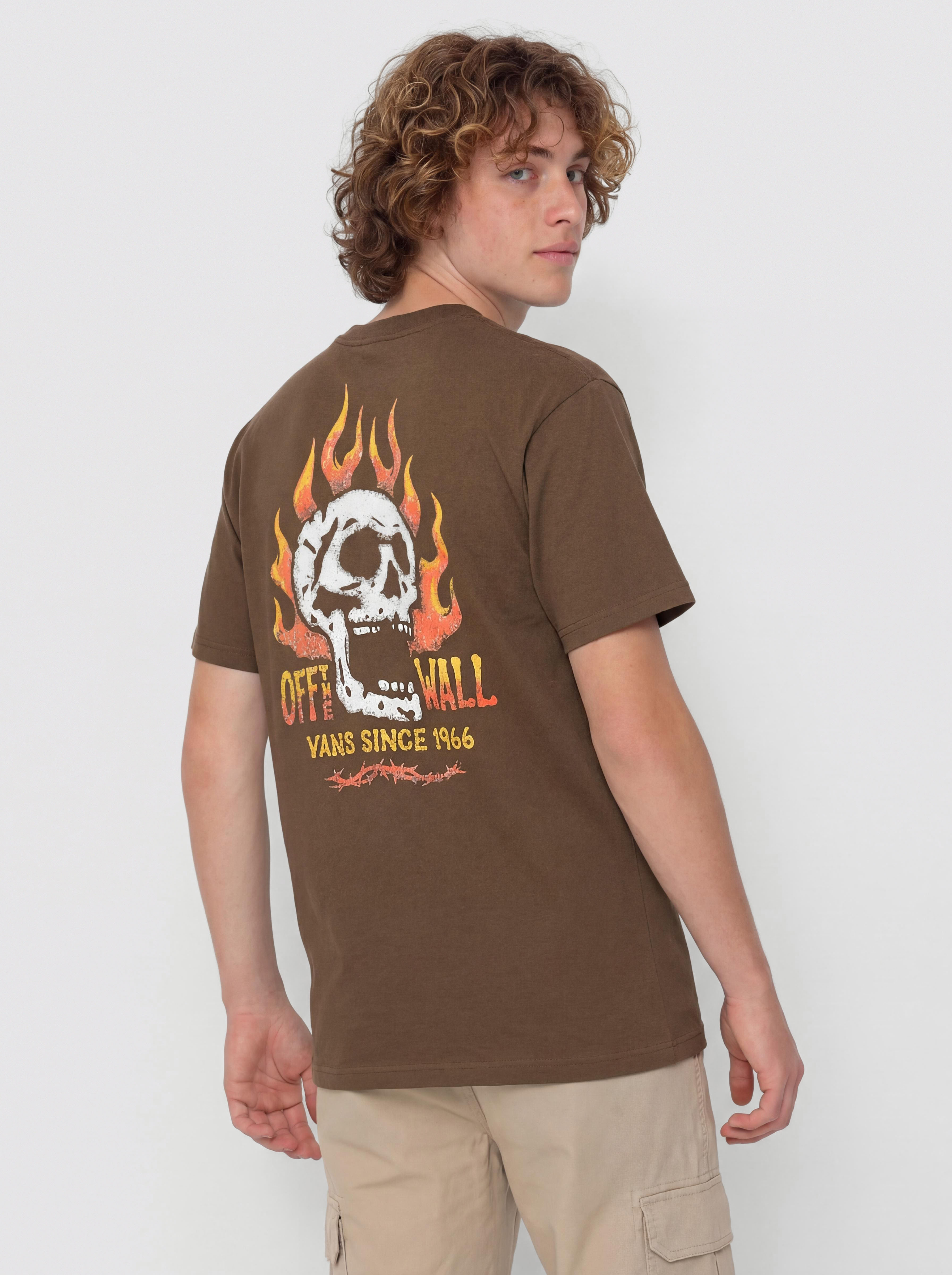 T-shirt Vans Off The Wall Fever (vintage cocoa)