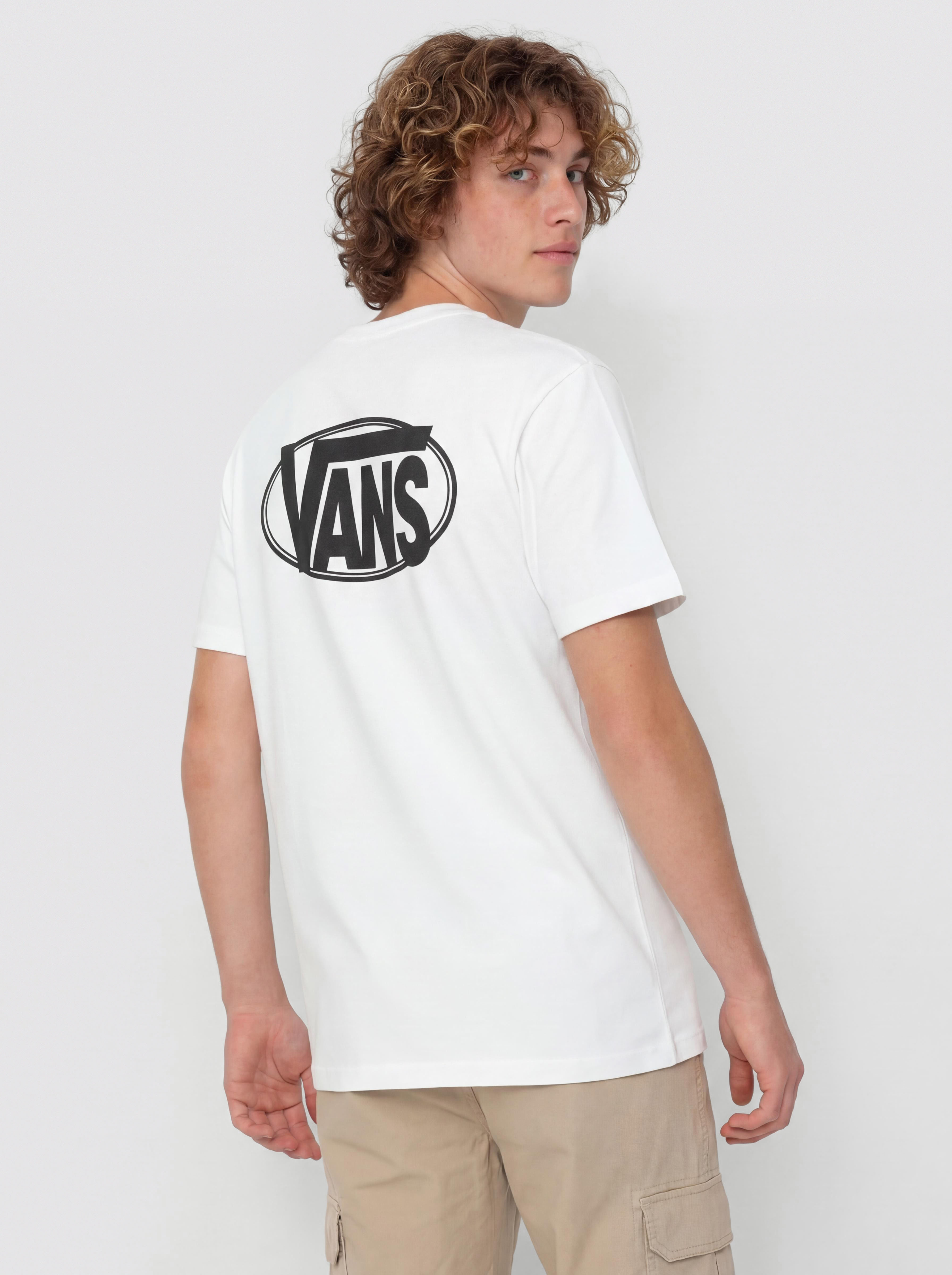 T-shirt Vans Oval Logo Loose (white)