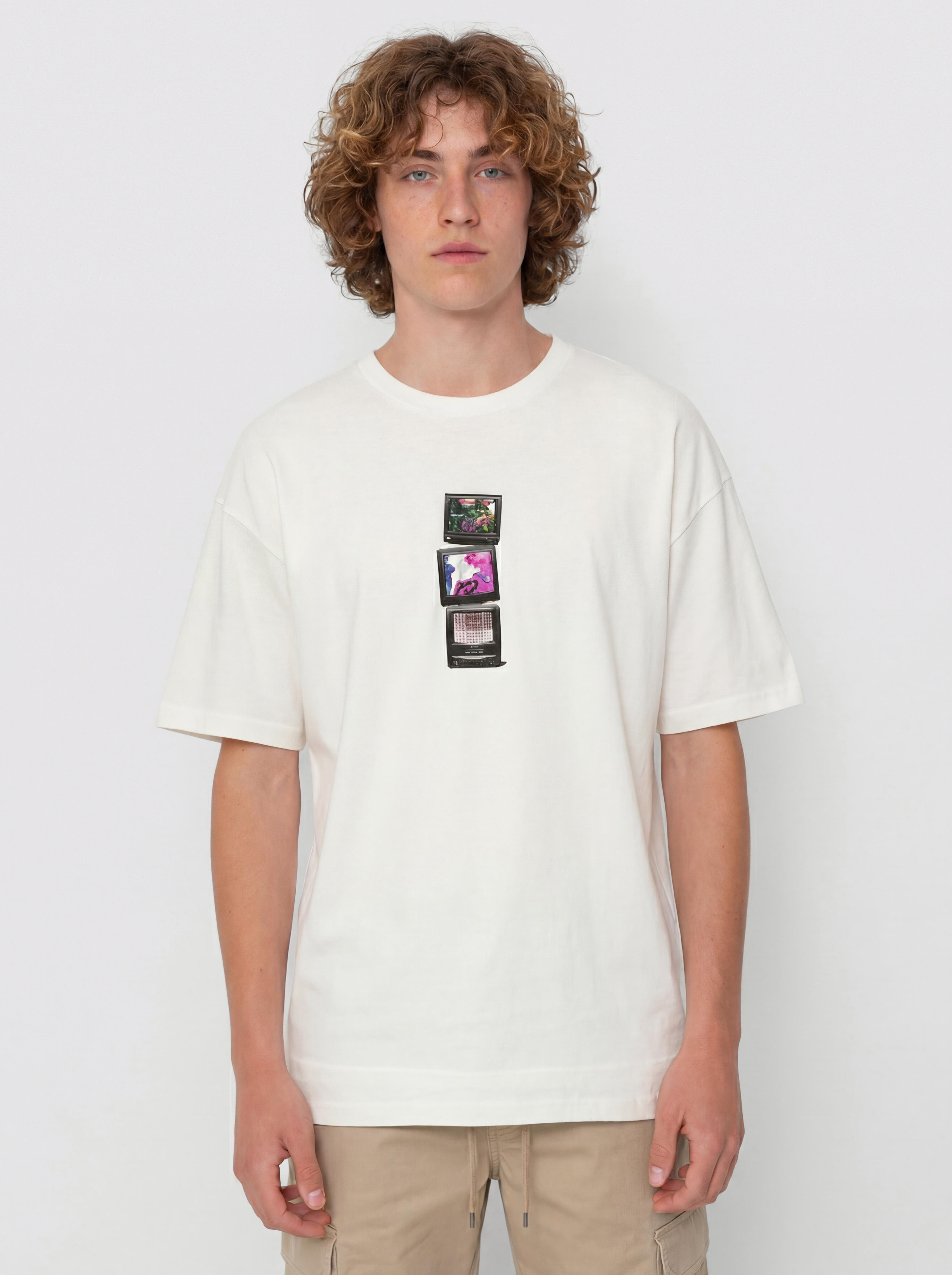 T-shirt Vans Vee Tv (white)